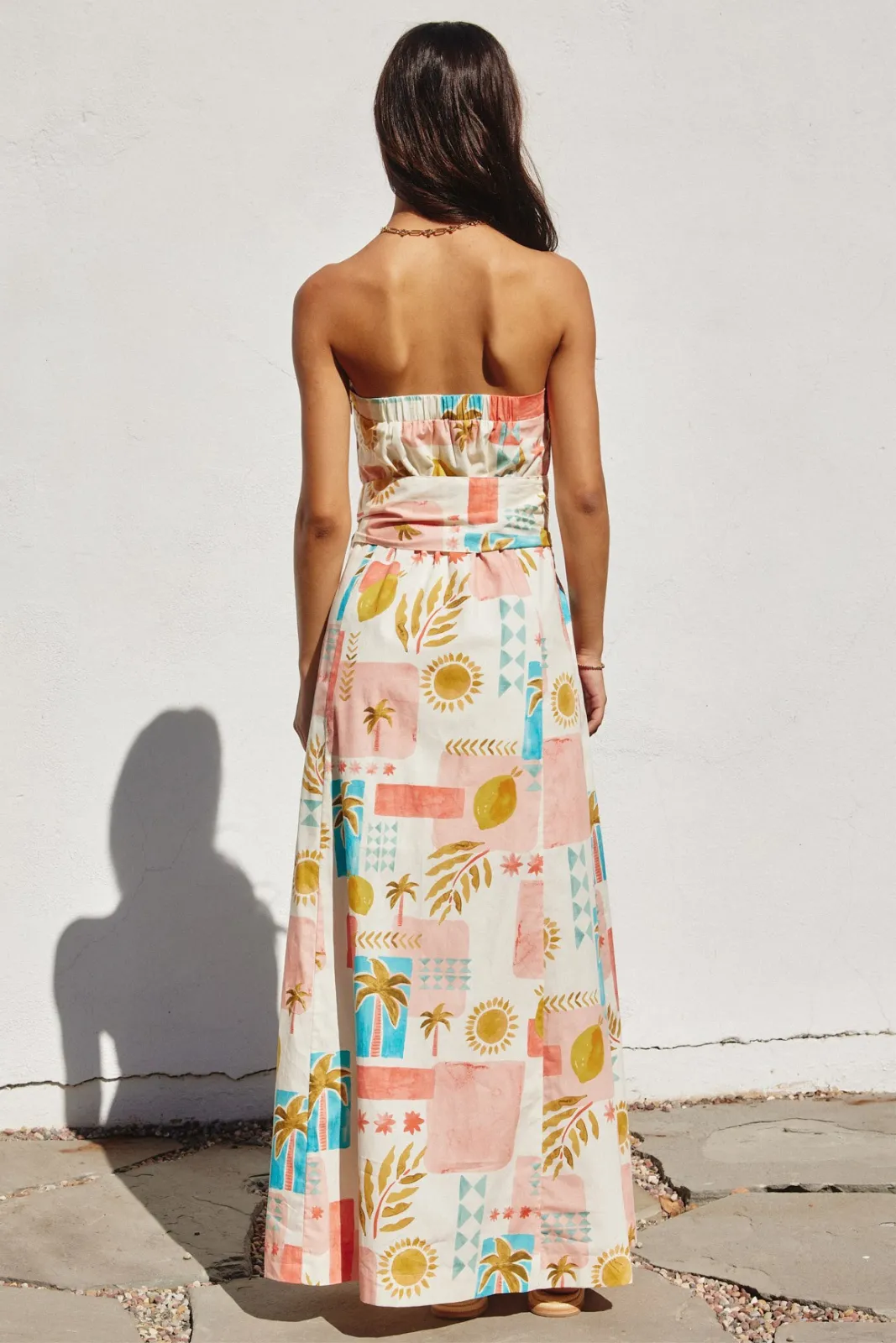 Amalfi Tube Top Maxi Dress sold by fab'rik product image thumbnail 5