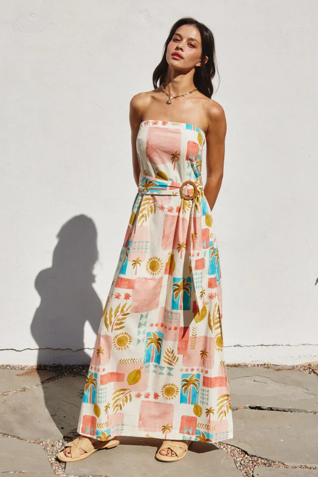 Amalfi Tube Top Maxi Dress sold by fab'rik product image thumbnail 3