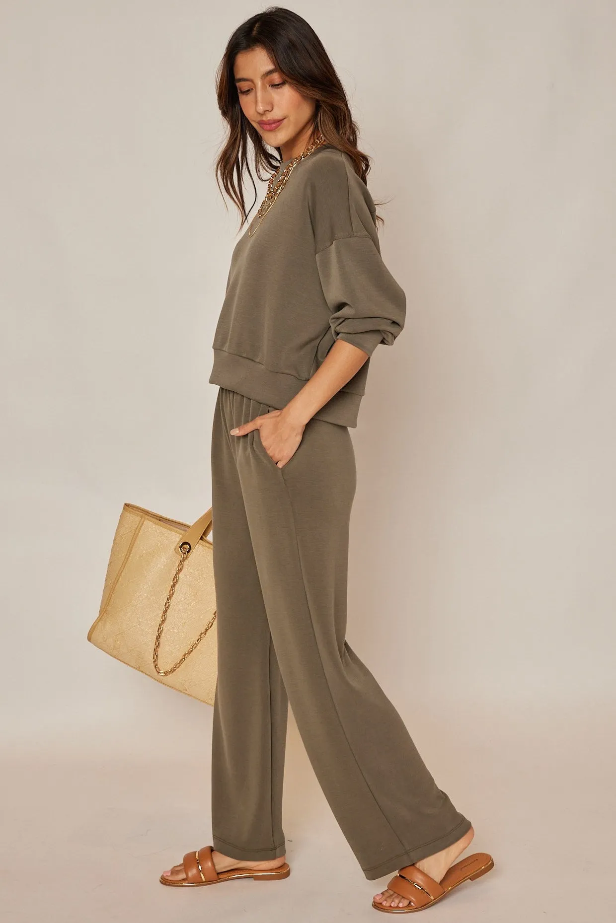 SALE - Yasmin Elastic Waist Pant sold by fab'rik product image thumbnail 2