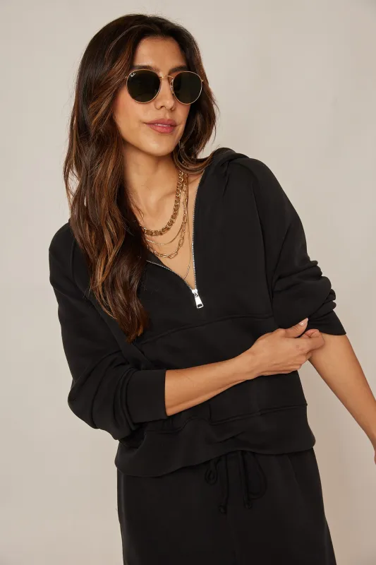 SALE - Shelly Scuba Zip Up Sweatshirt sold by fab'rik