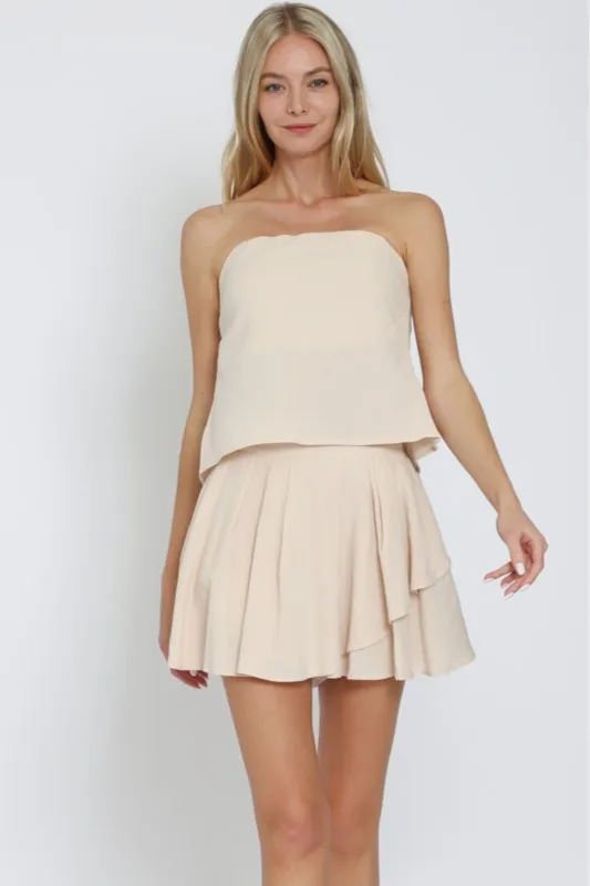 Tiffany Pleated Skort sold by fab'rik