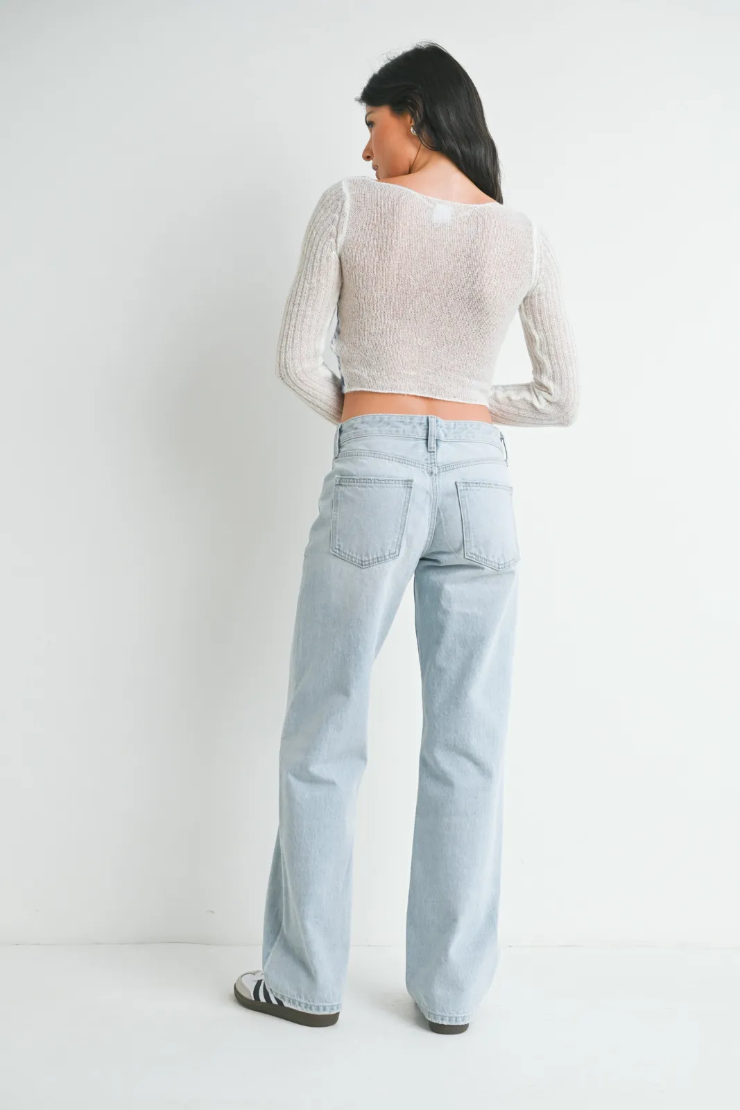 Willa Low Rise Relaxed Straight Leg Jean sold by fab'rik product image thumbnail 4