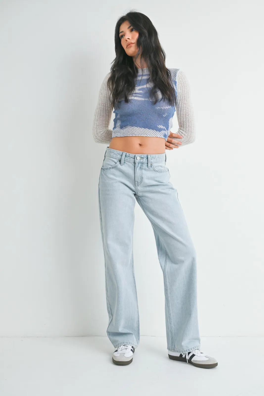 Willa Low Rise Relaxed Straight Leg Jean sold by fab'rik