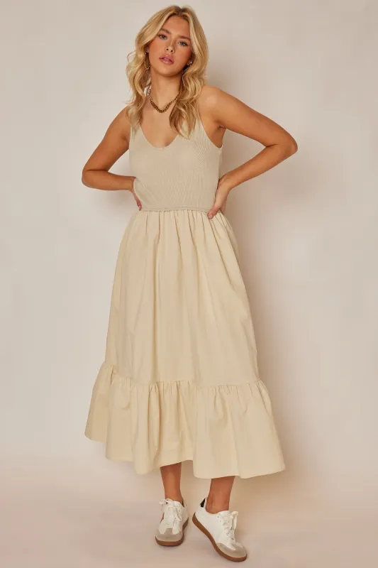 Emma Tank Midi Dress sold by fab'rik