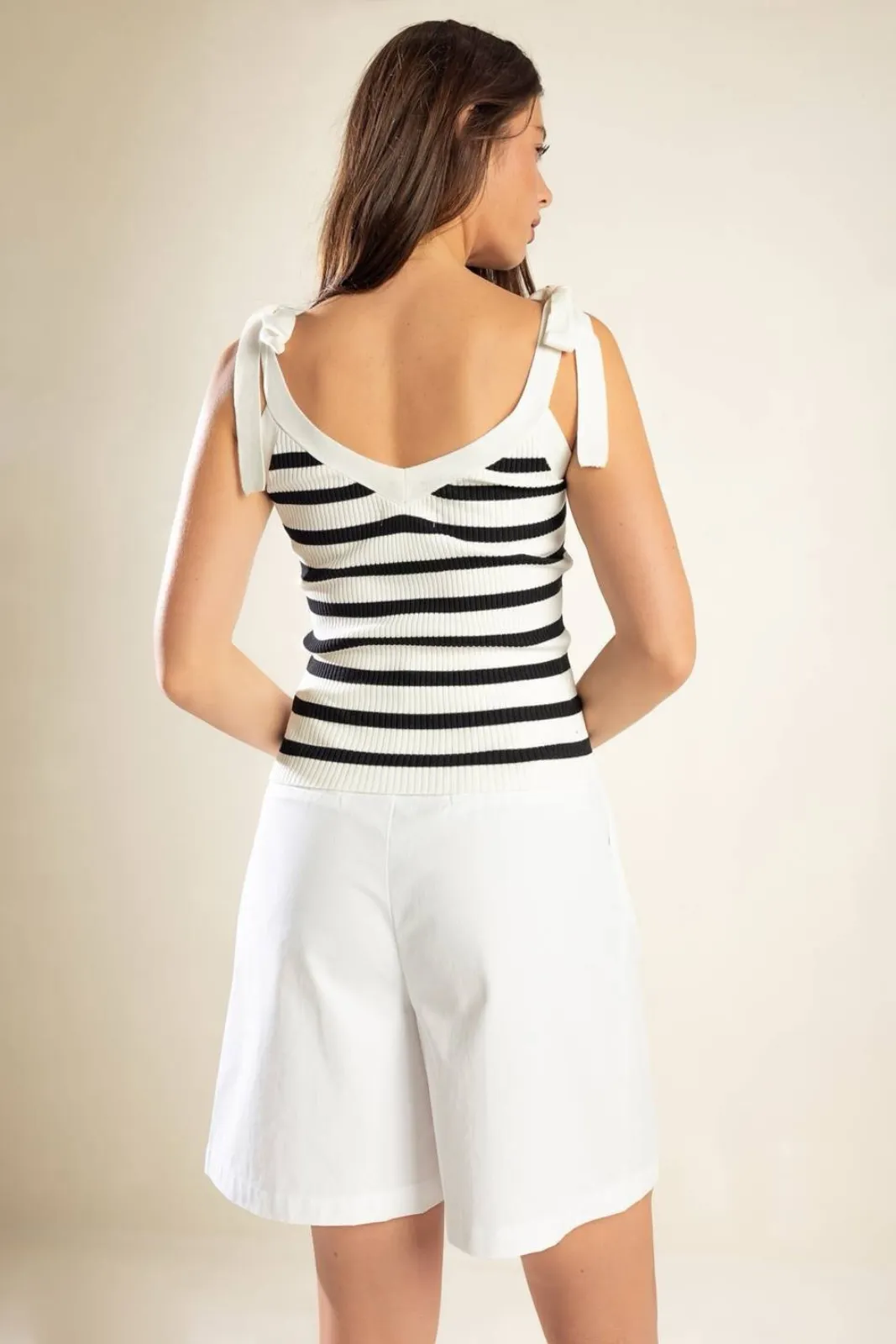 Heather Striped Tank Top sold by fab'rik product image thumbnail 3