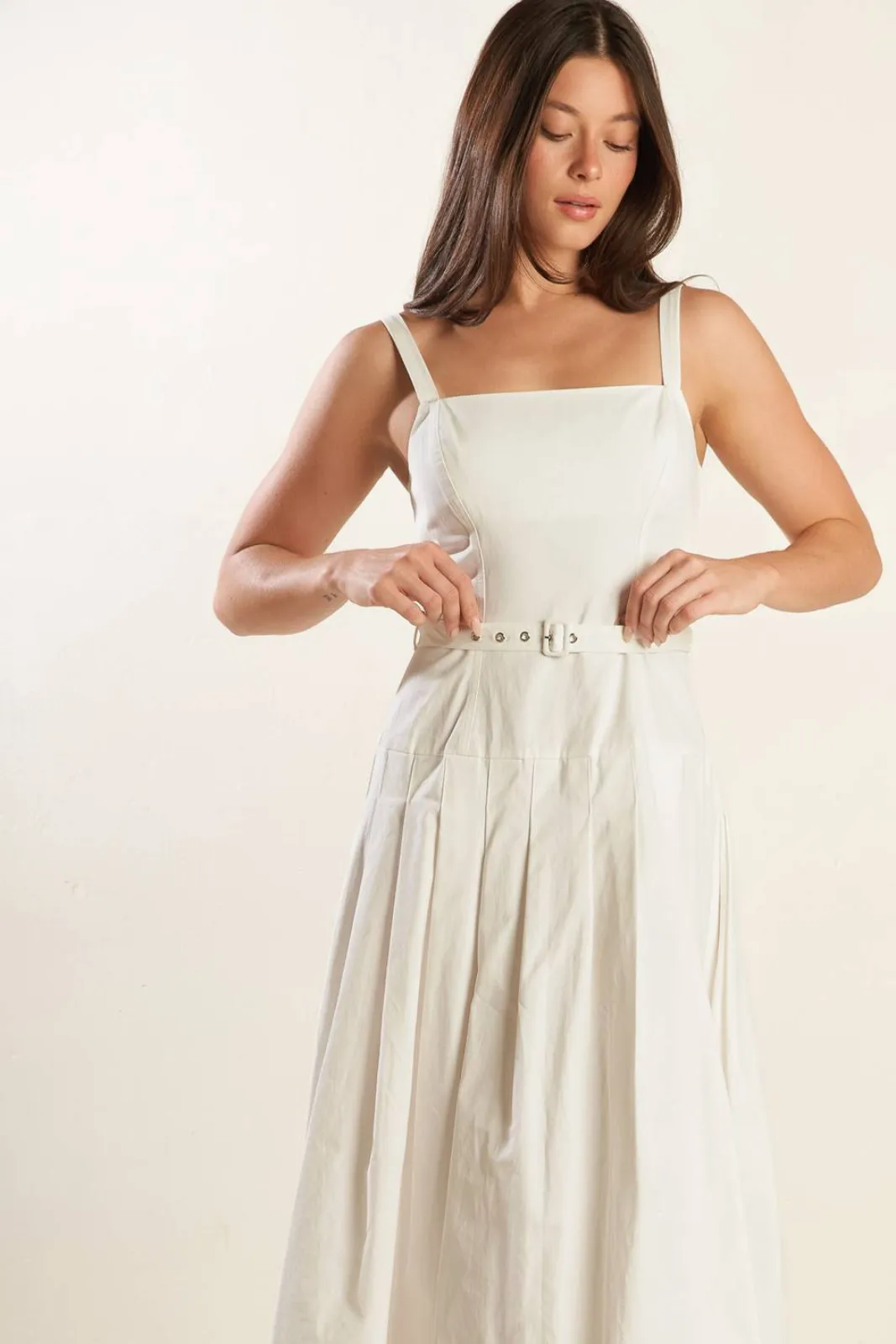 Natalie Belted Midi Dress sold by fab'rik product image thumbnail 2