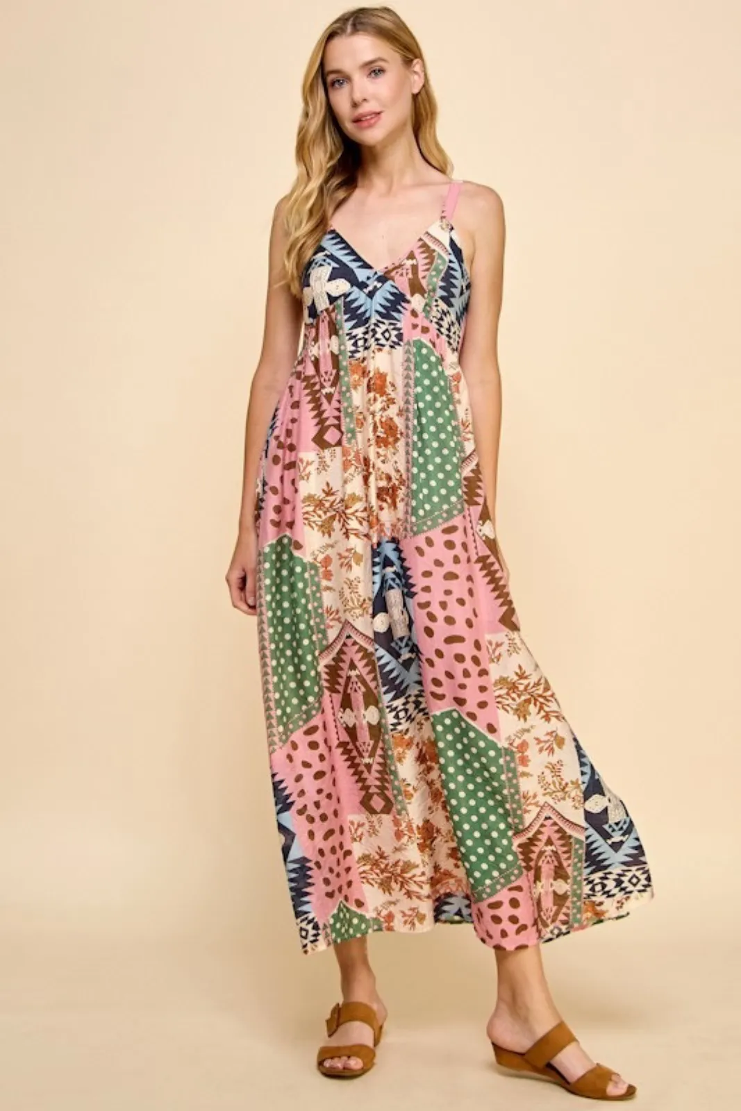 Parker Patterned Midi Dress sold by fab'rik product image thumbnail 3