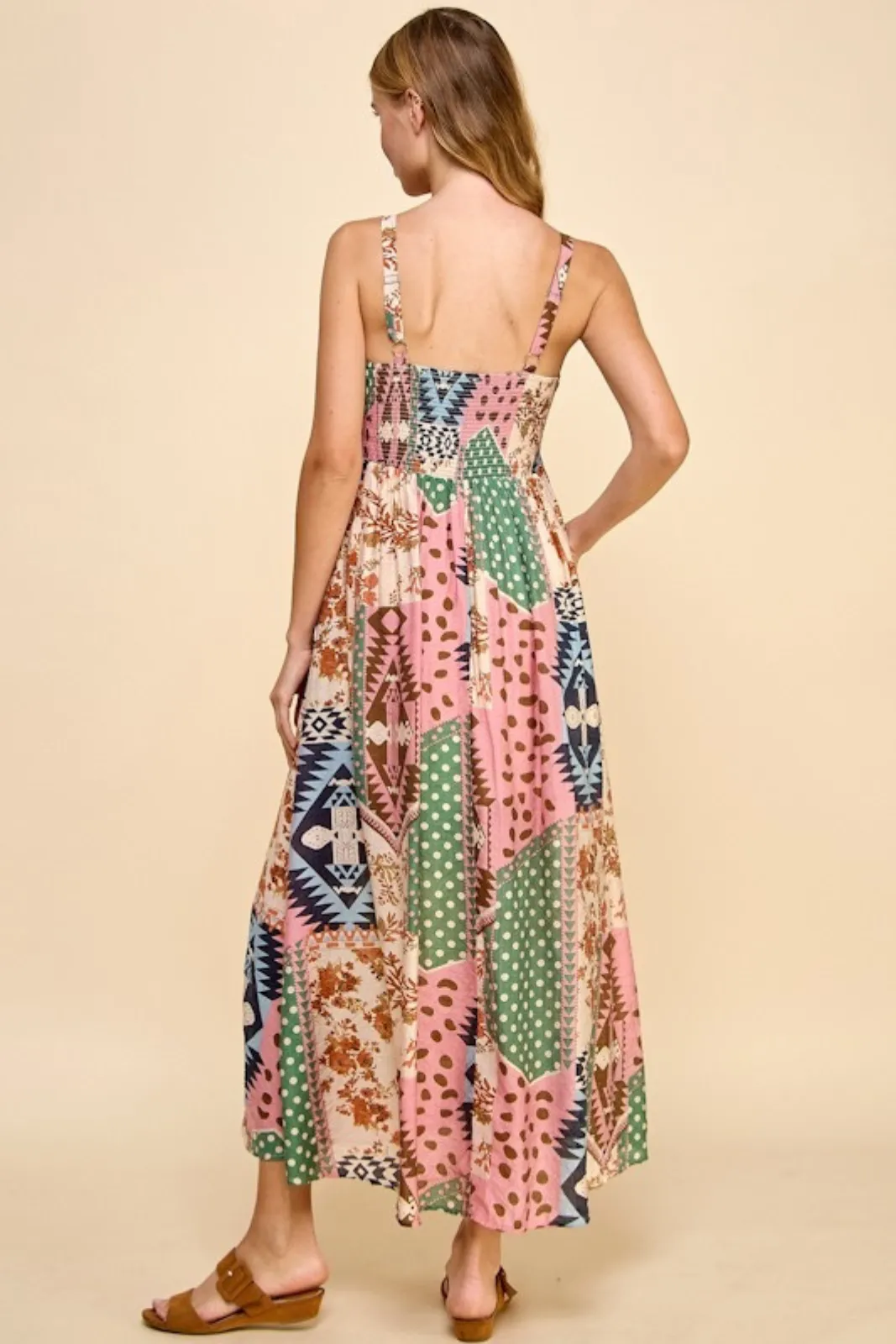 Parker Patterned Midi Dress sold by fab'rik product image thumbnail 4
