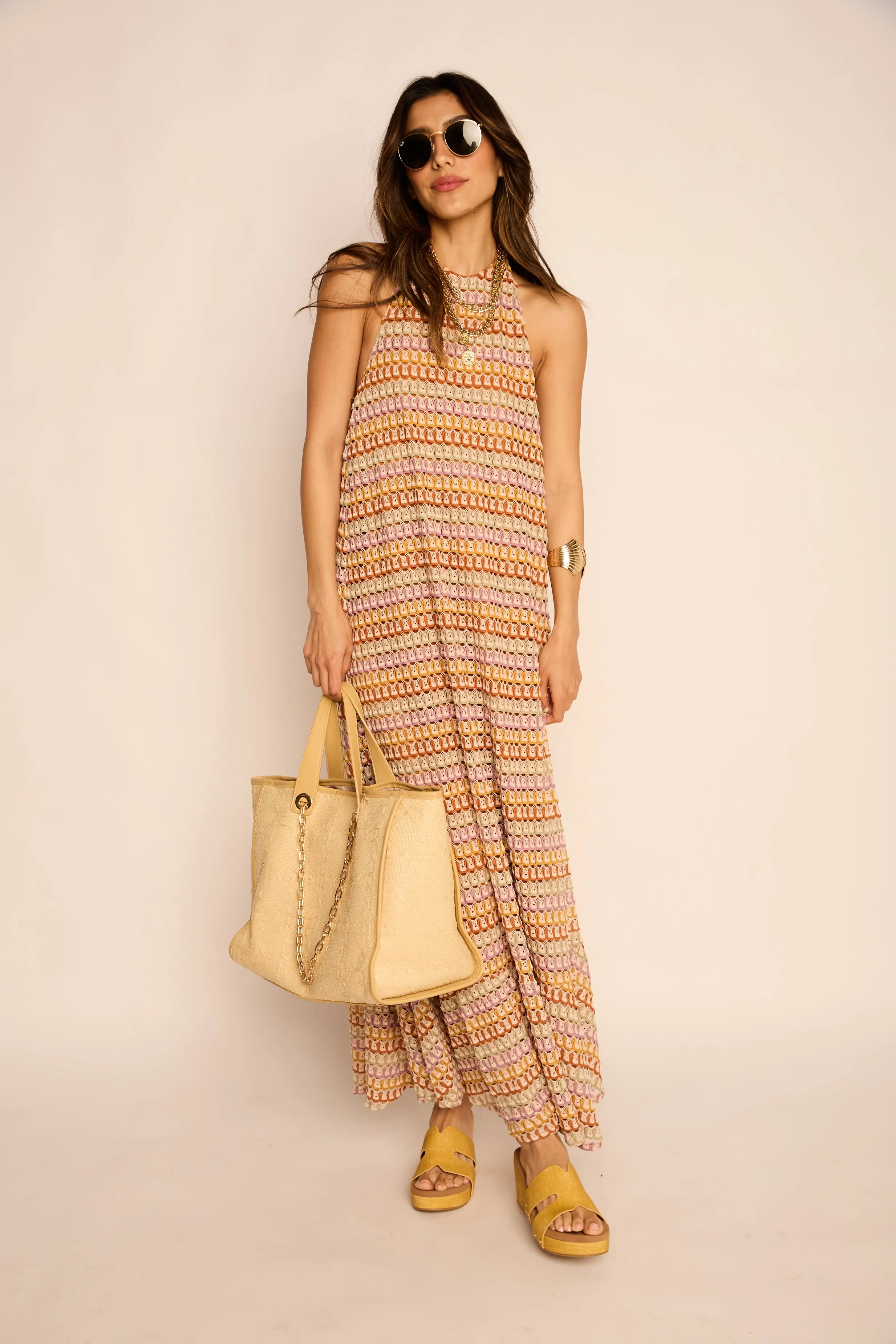 Olivia Crochet Maxi Dress sold by fab'rik product image thumbnail 3