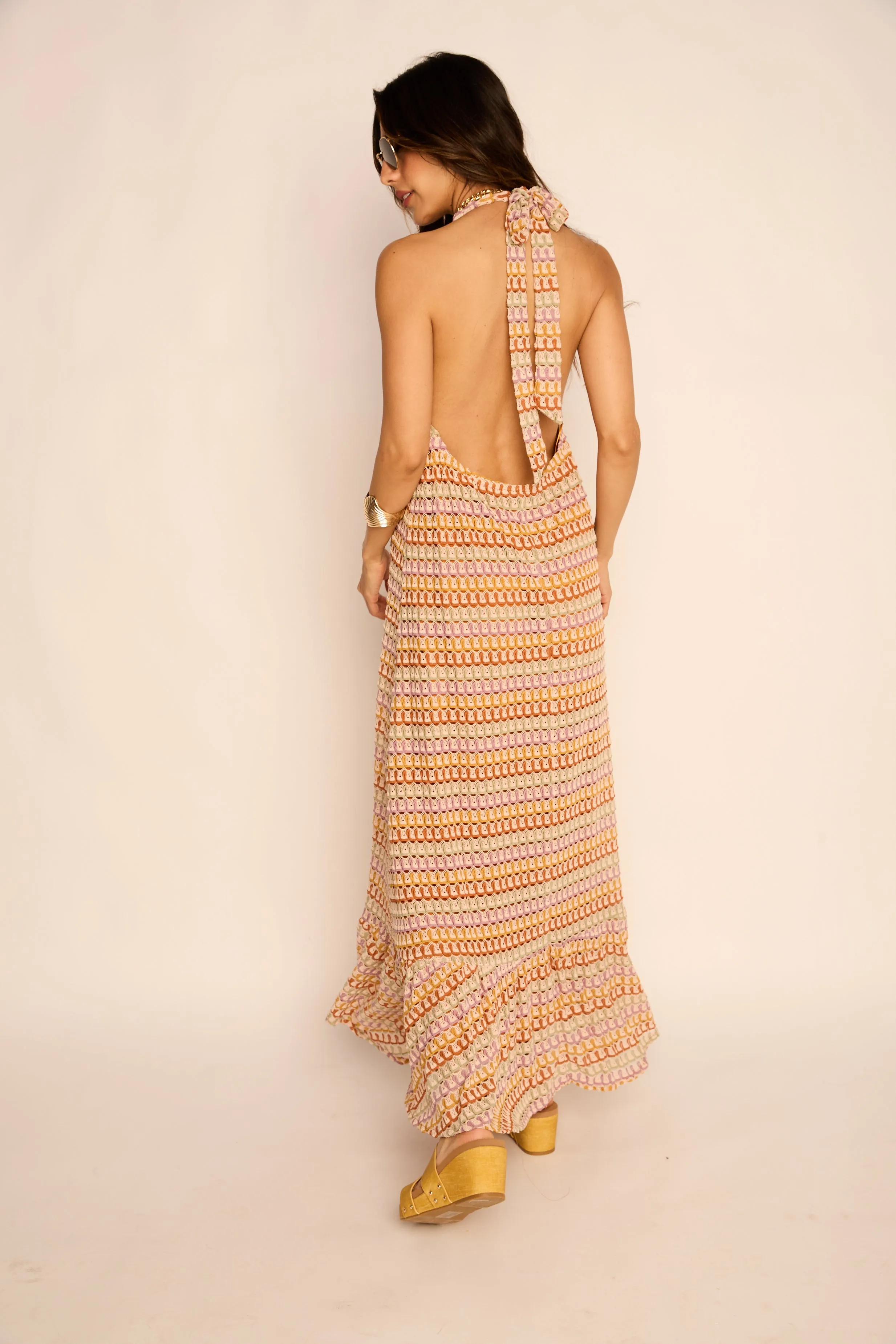 Olivia Crochet Maxi Dress sold by fab'rik product image thumbnail 4