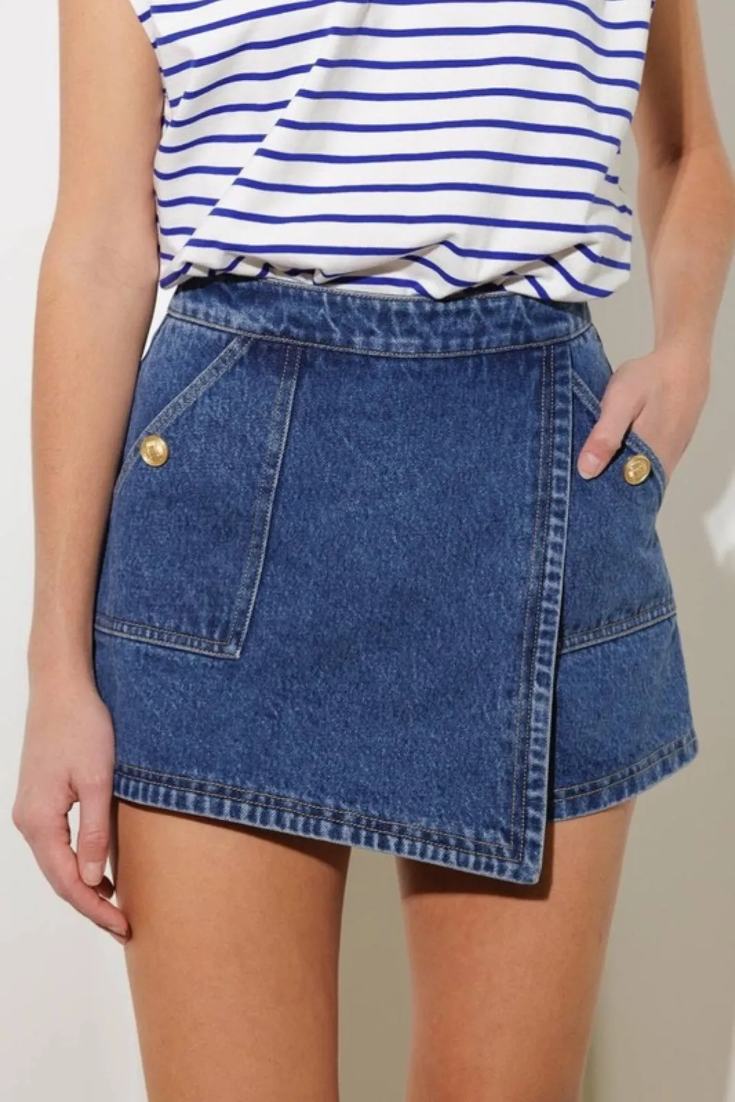 Carolina Wrap Around Skort sold by fab'rik