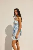 Eleanor Tie Back Mini Dress sold by fab'rik