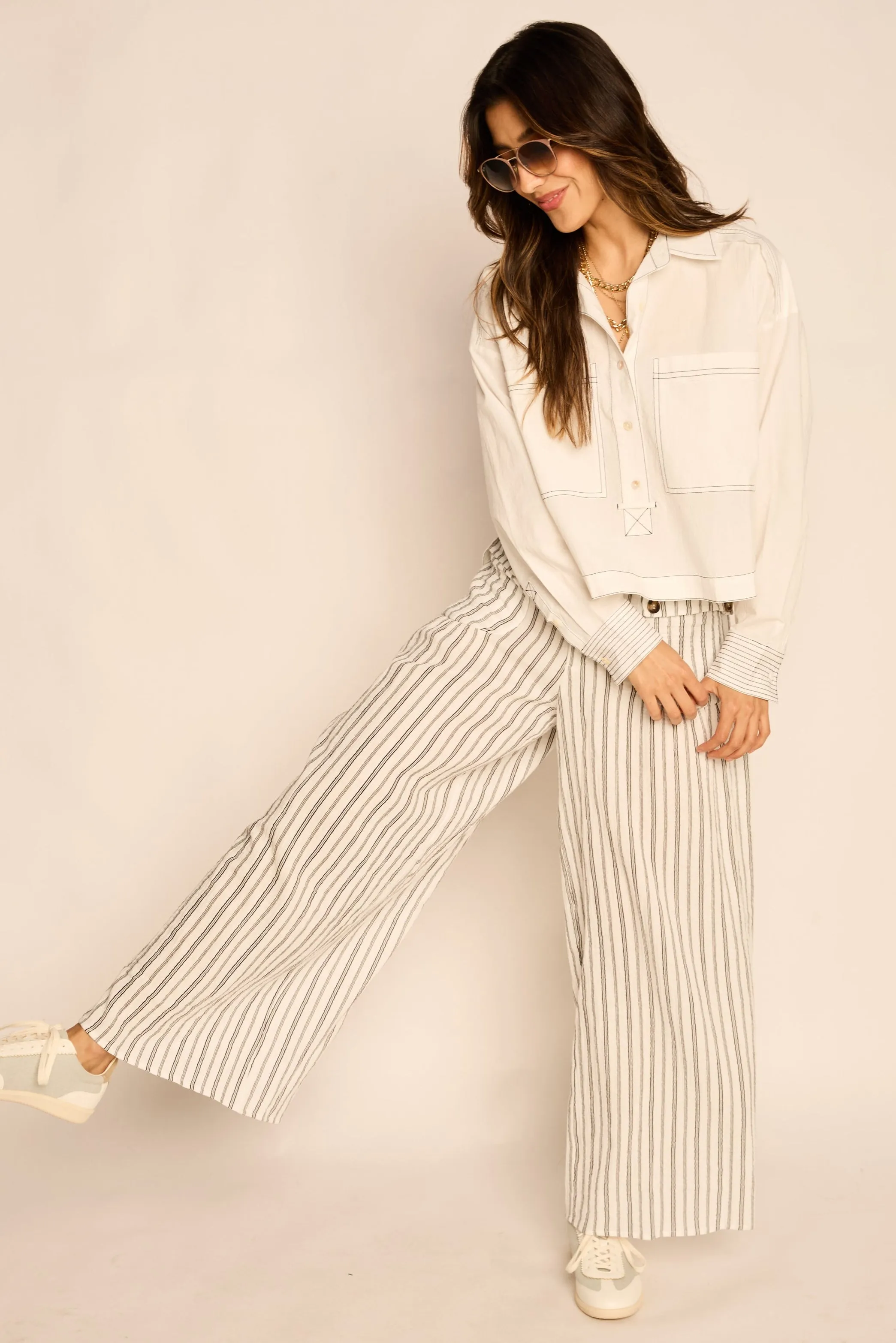 Mara Striped Pant sold by fab'rik