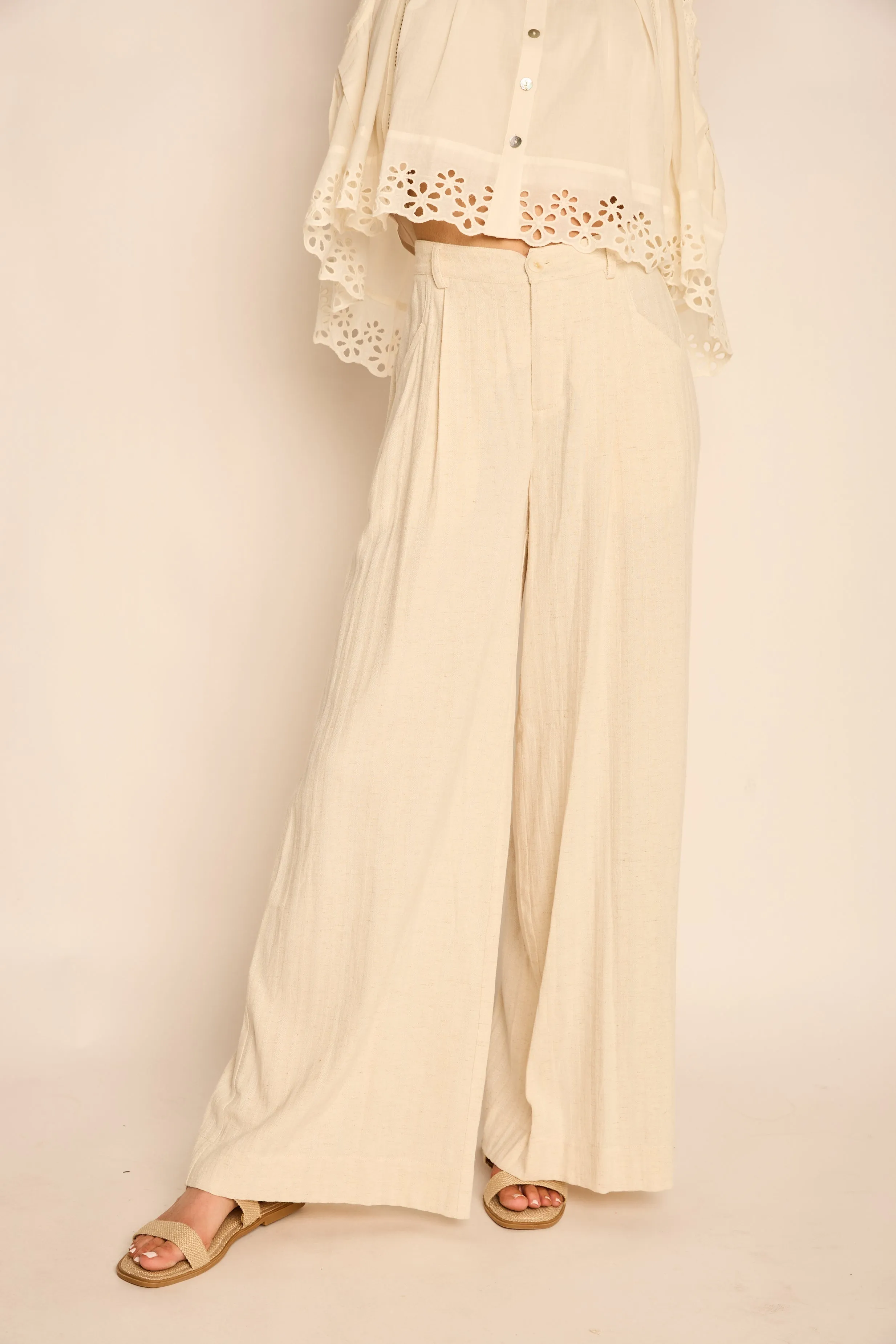 Jade Loose Linen Pants sold by fab'rik product image thumbnail 3