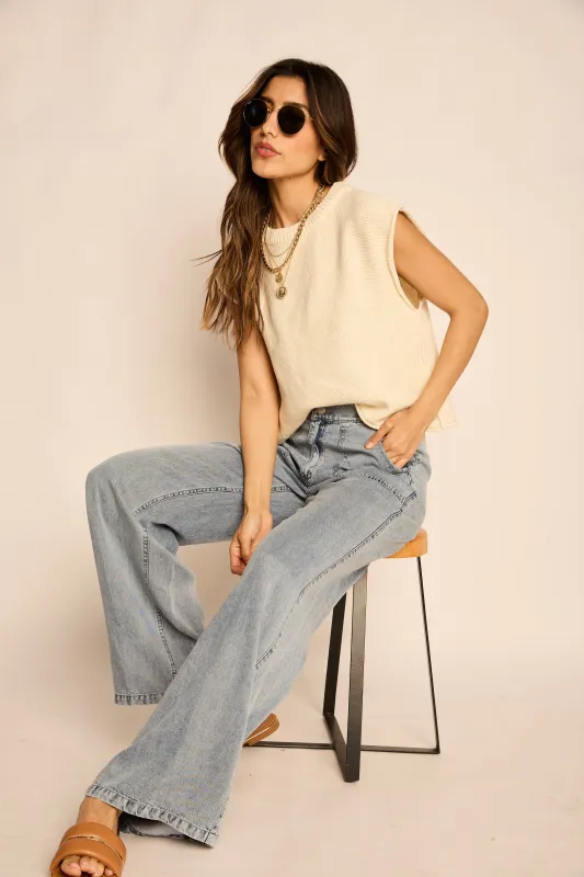 Flavy Denim Lounge Pant sold by fab'rik