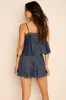 Riley Pleated Denim Shorts sold by fab'rik