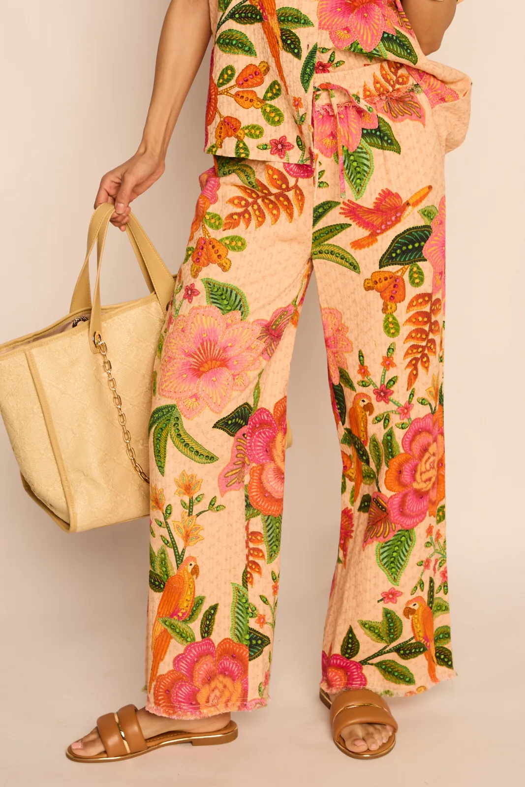 Chloe Tropical Pants sold by fab'rik product image thumbnail 2