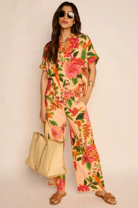 Chloe Tropical Pants sold by fab'rik