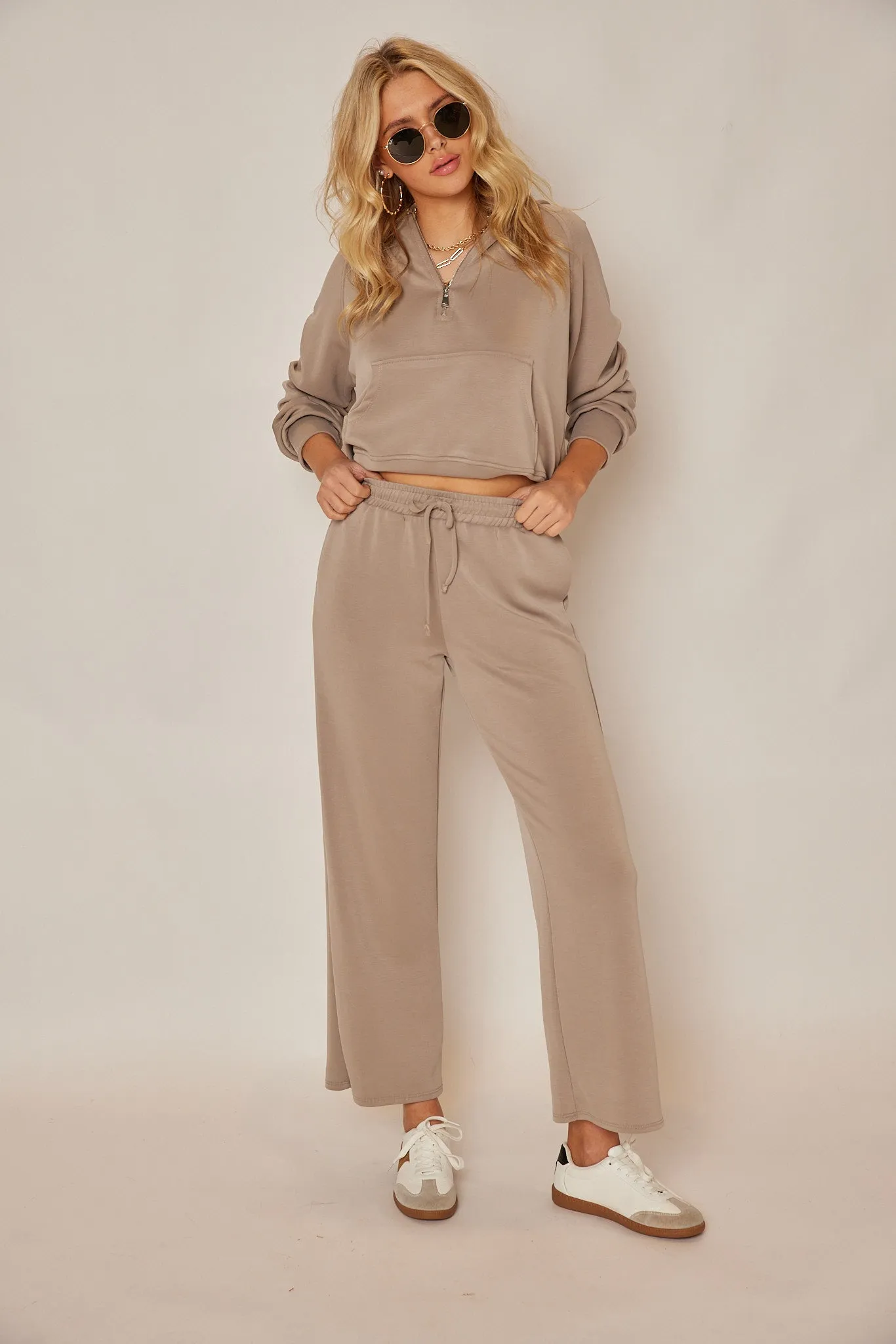 SALE - Shelly Scuba Zip Up Sweatshirt sold by fab'rik product image thumbnail 3