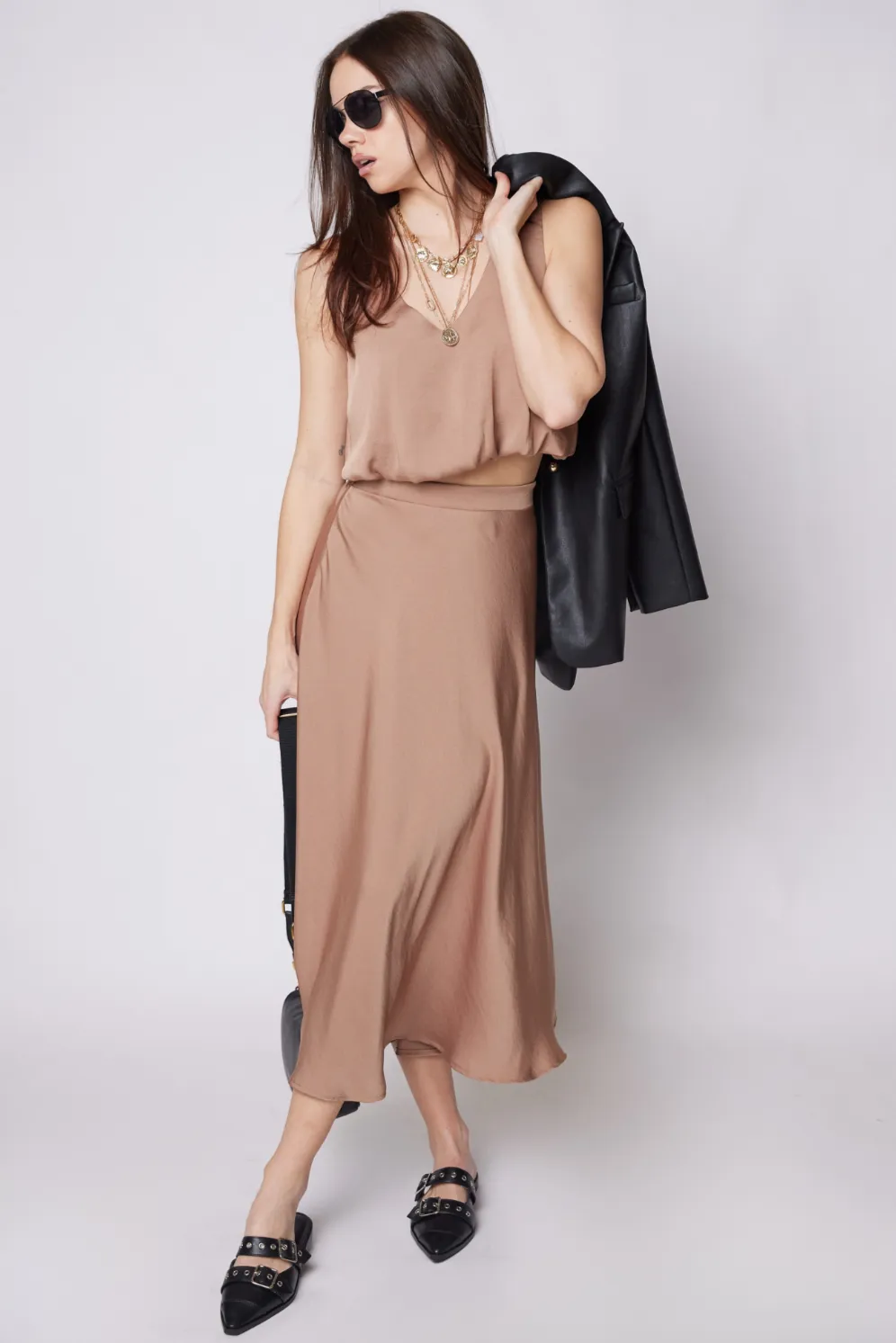 SALE - Maria Bubble Hem Crop Top sold by fab'rik product image thumbnail 2