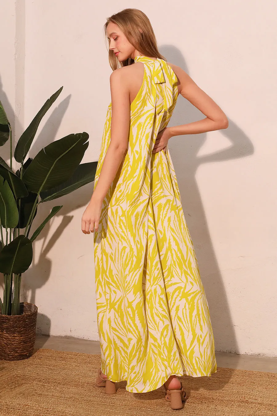 Harper Maxi Halter Dress sold by fab'rik product image thumbnail 5