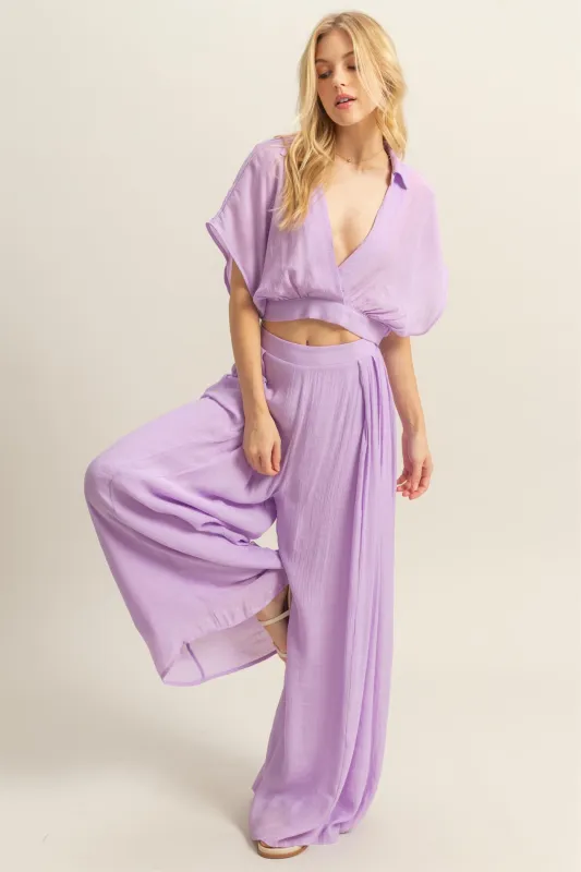 Lindsey Flowy Pants sold by fab'rik