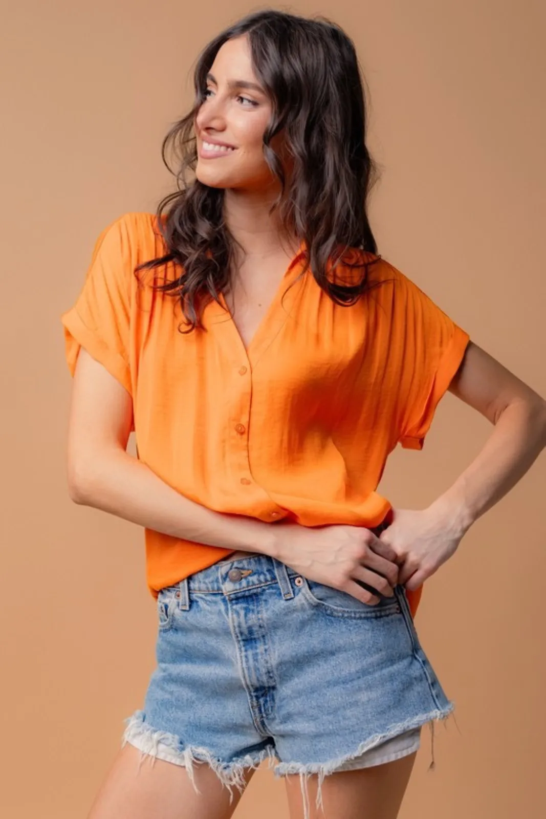 Fiona Short Sleeve Blouse sold by fab'rik