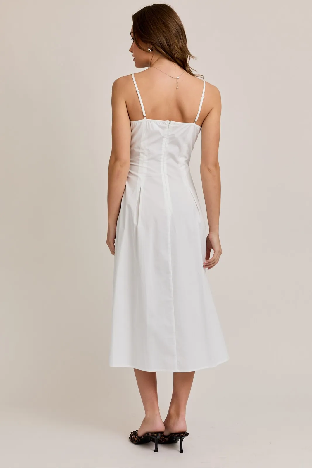 Betsy Bustier Pleated Midi Dress sold by fab'rik product image thumbnail 3