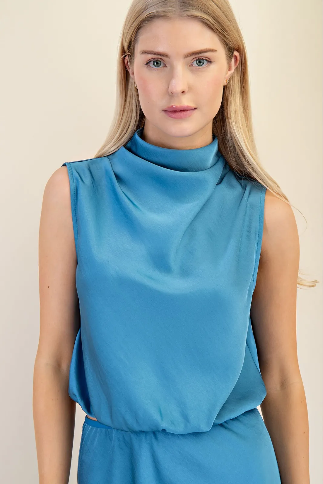 Tracey Sleeveless Blouse sold by fab'rik