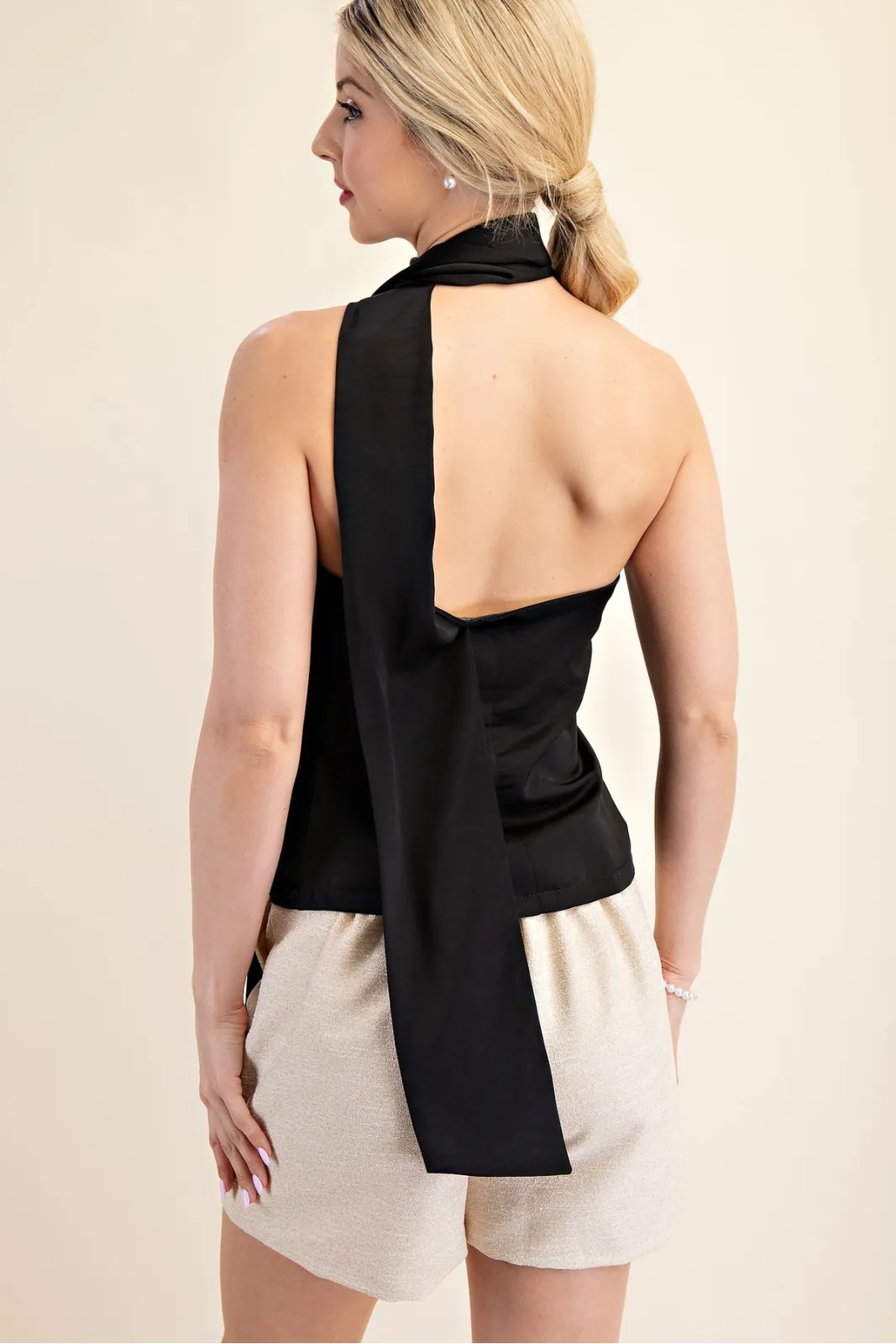 Tana Straight Neckline Scarf Top sold by fab'rik product image thumbnail 3