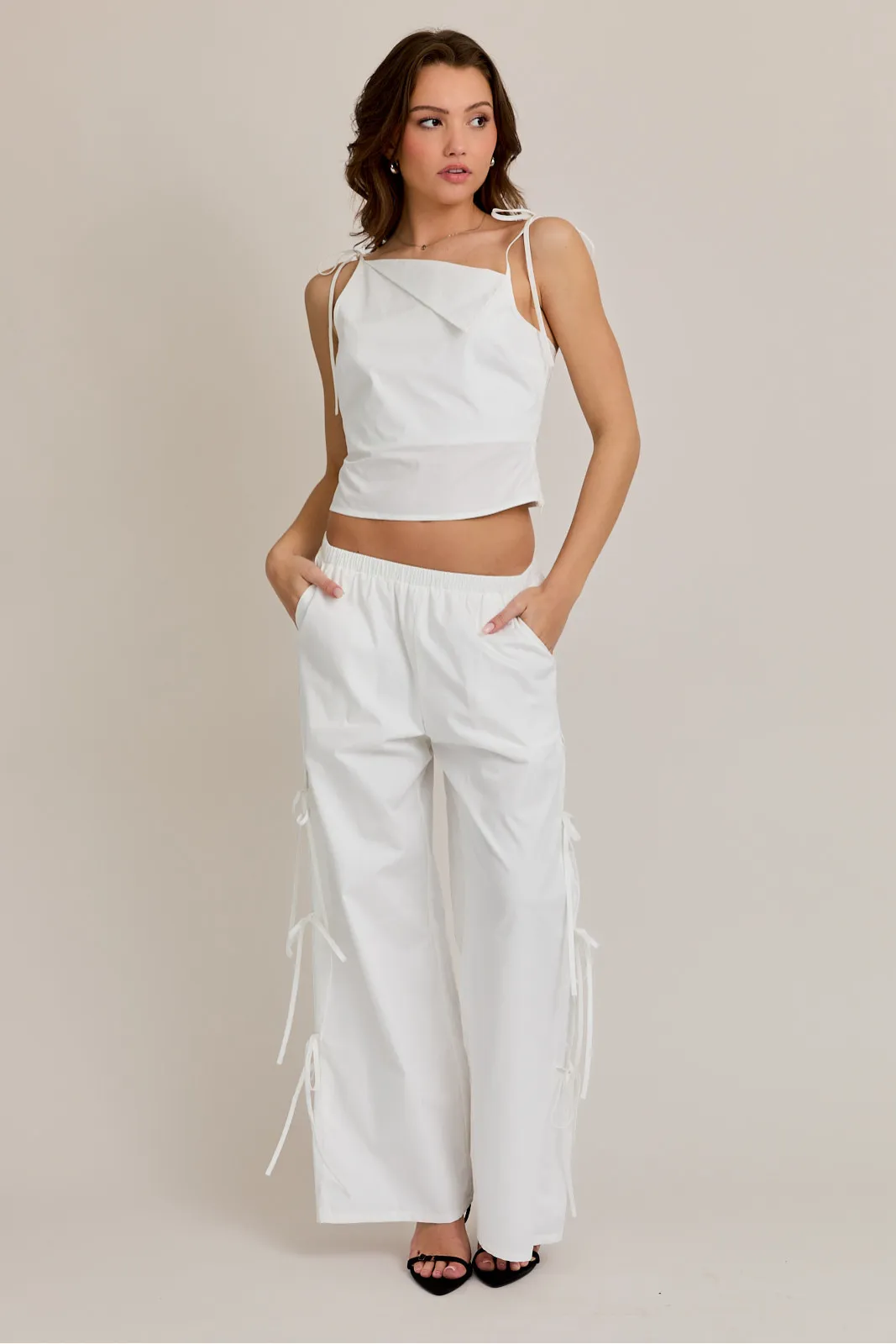 Marissa Shoulder Tie Top sold by fab'rik product image thumbnail 2