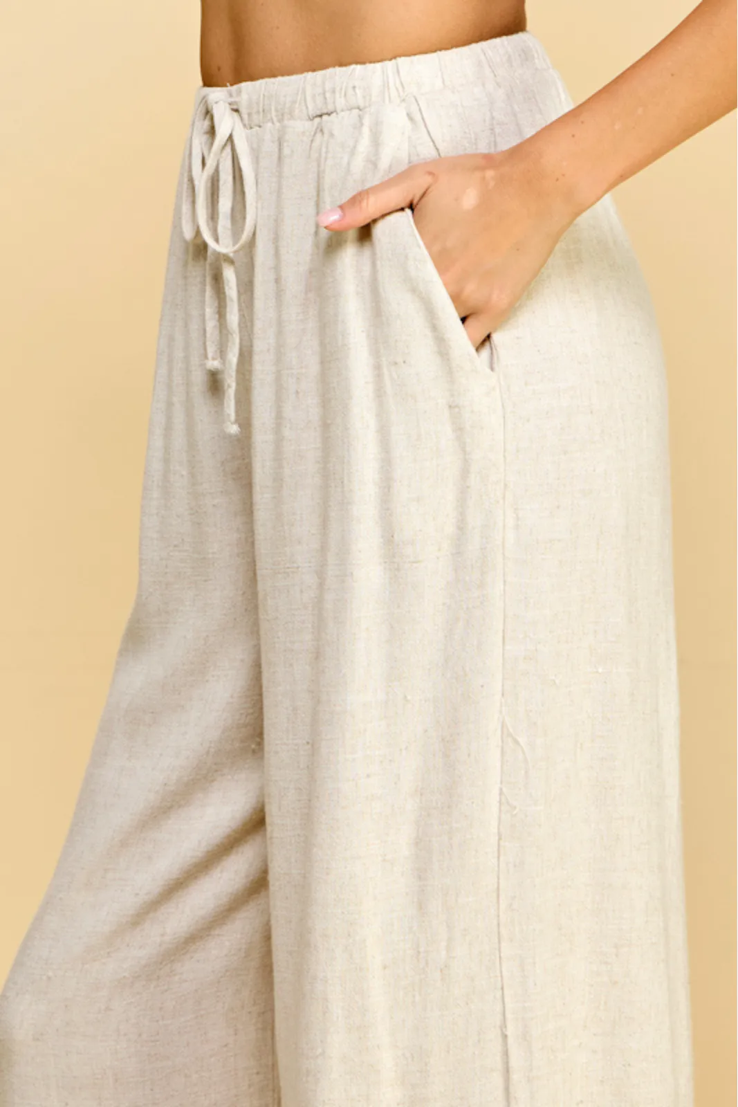 Lorena Linen Pant sold by fab'rik product image thumbnail 2