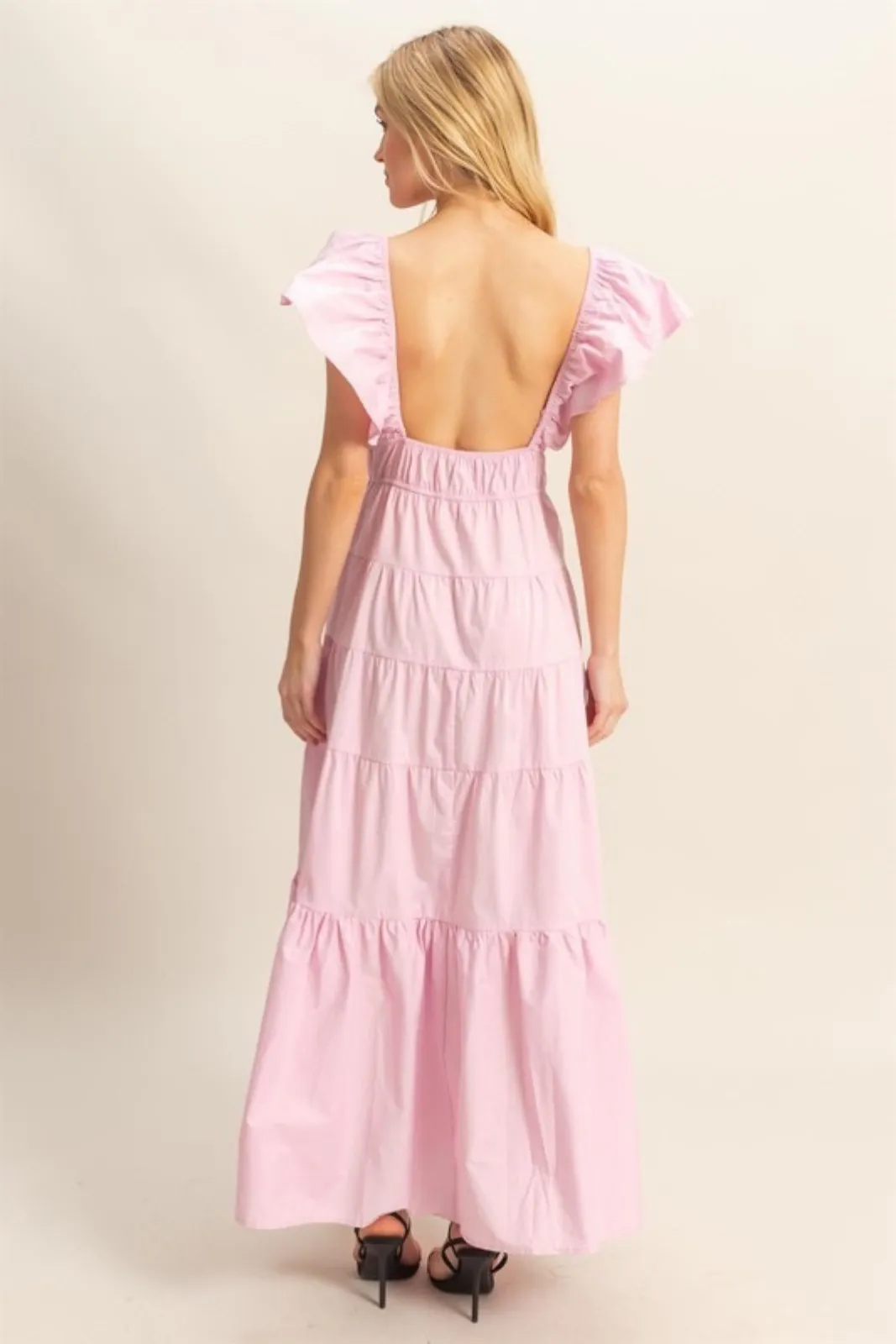 Lauren Wide Sleeve Maxi Dress sold by fab'rik product image thumbnail 4