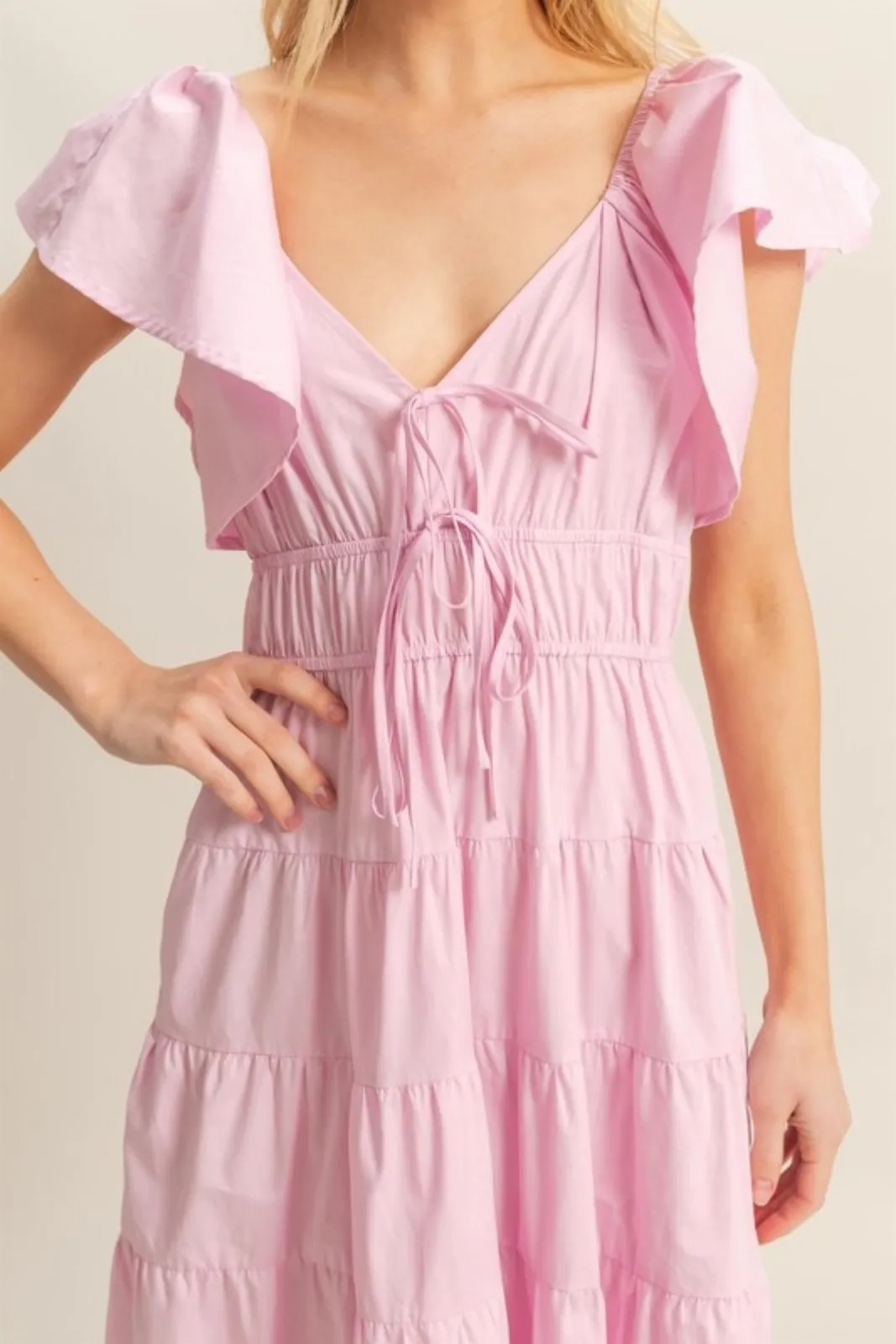 Lauren Wide Sleeve Maxi Dress sold by fab'rik product image thumbnail 2