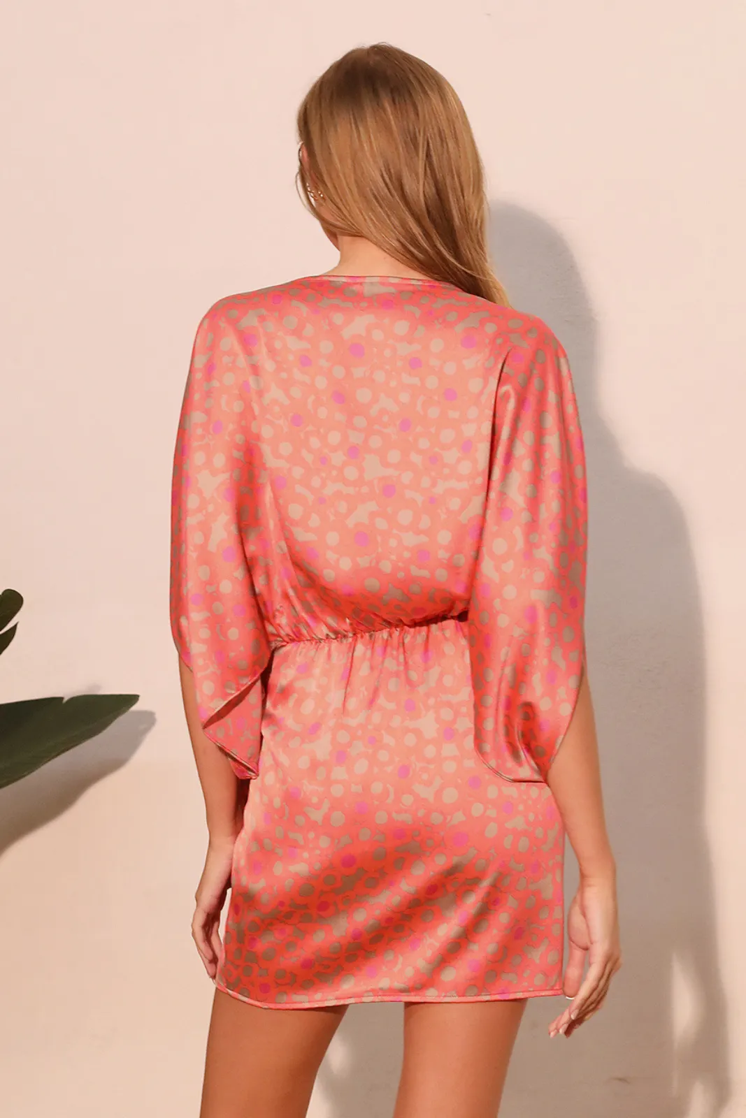 Miley Draped Wrap Mini Dress sold by fab'rik product image thumbnail 3