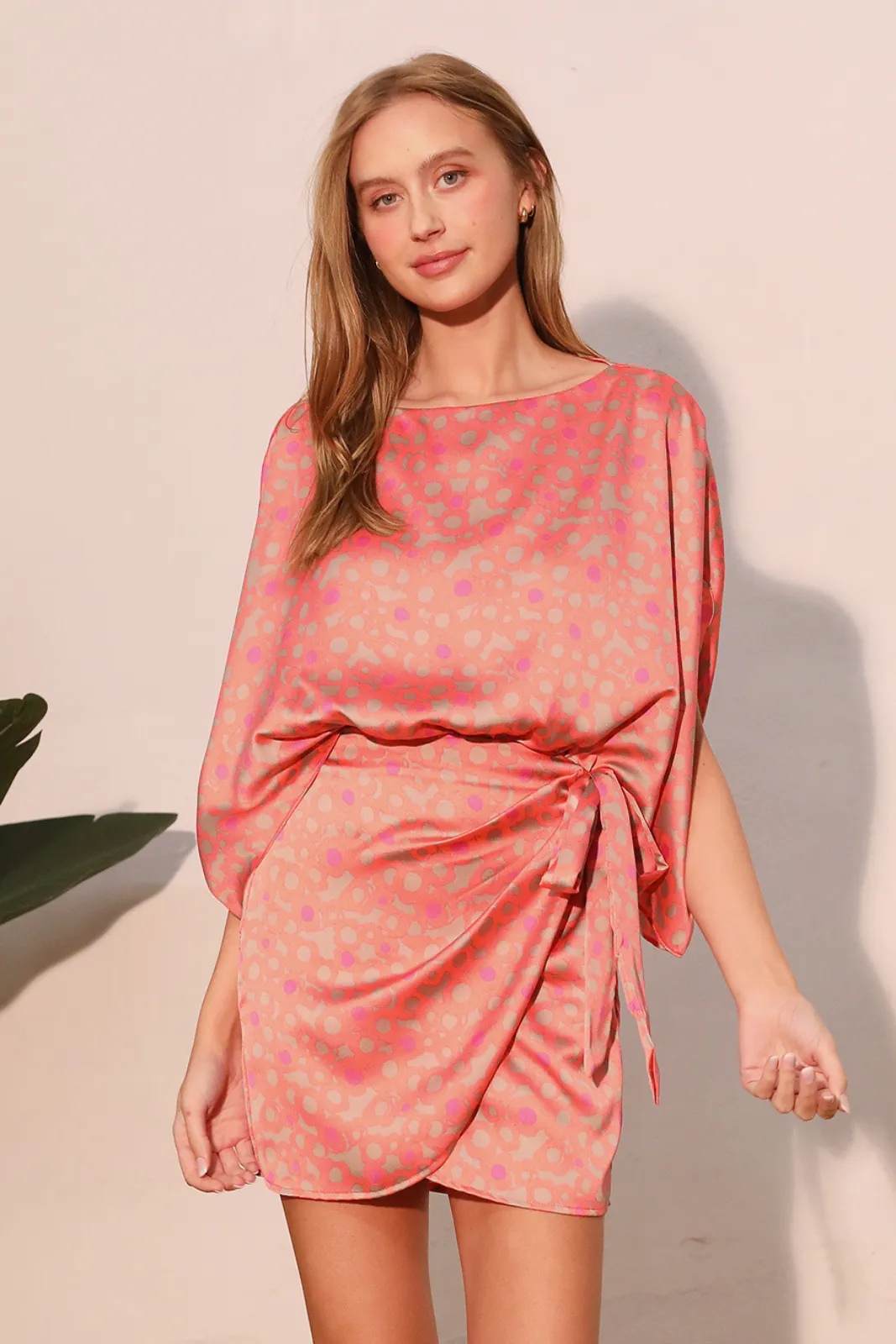 Miley Draped Wrap Mini Dress sold by fab'rik product image thumbnail 2