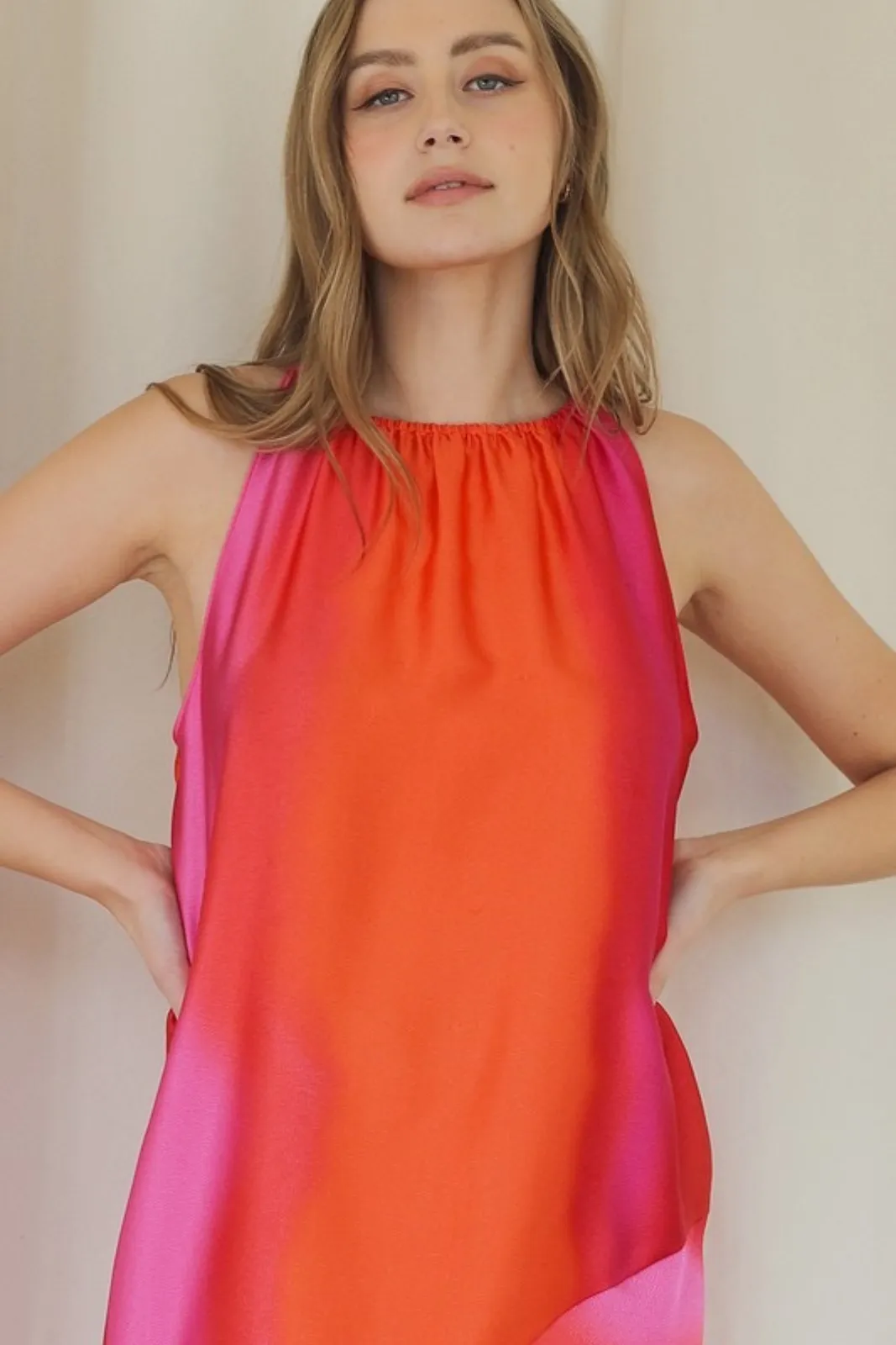 Angela Asymmetrical Slit Dress sold by fab'rik product image thumbnail 2