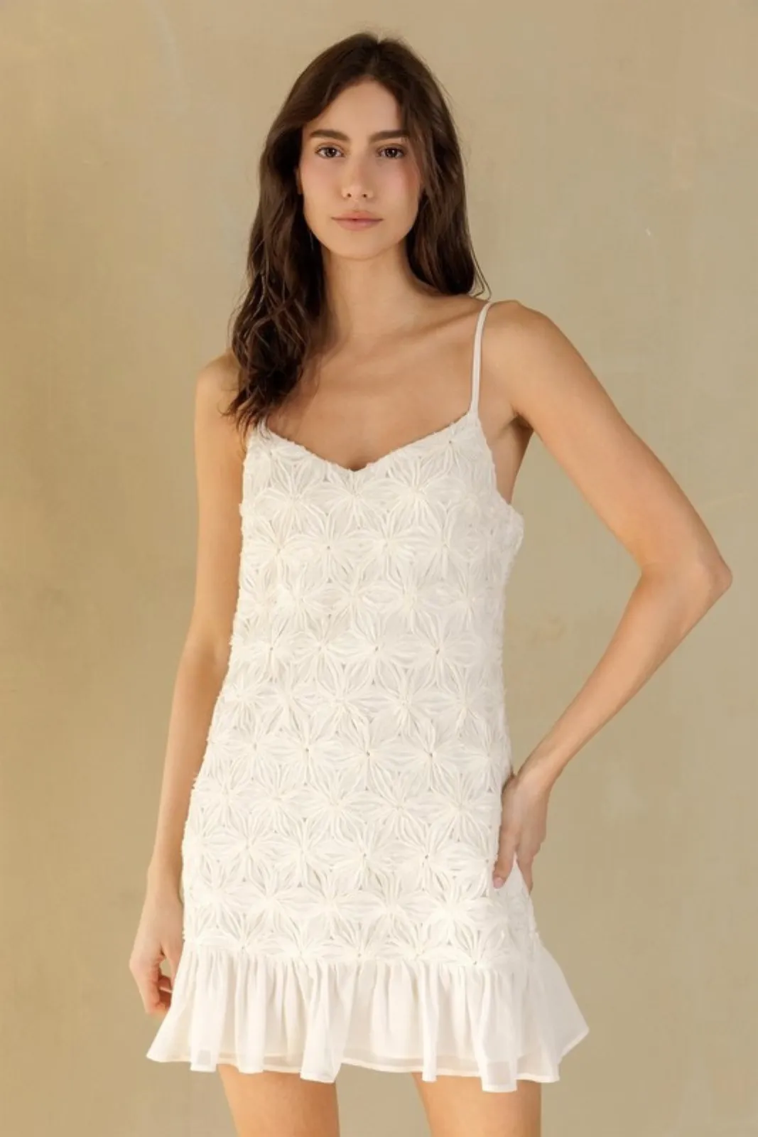 Jane Floral Ruched Mini Dress sold by fab'rik product image thumbnail 3