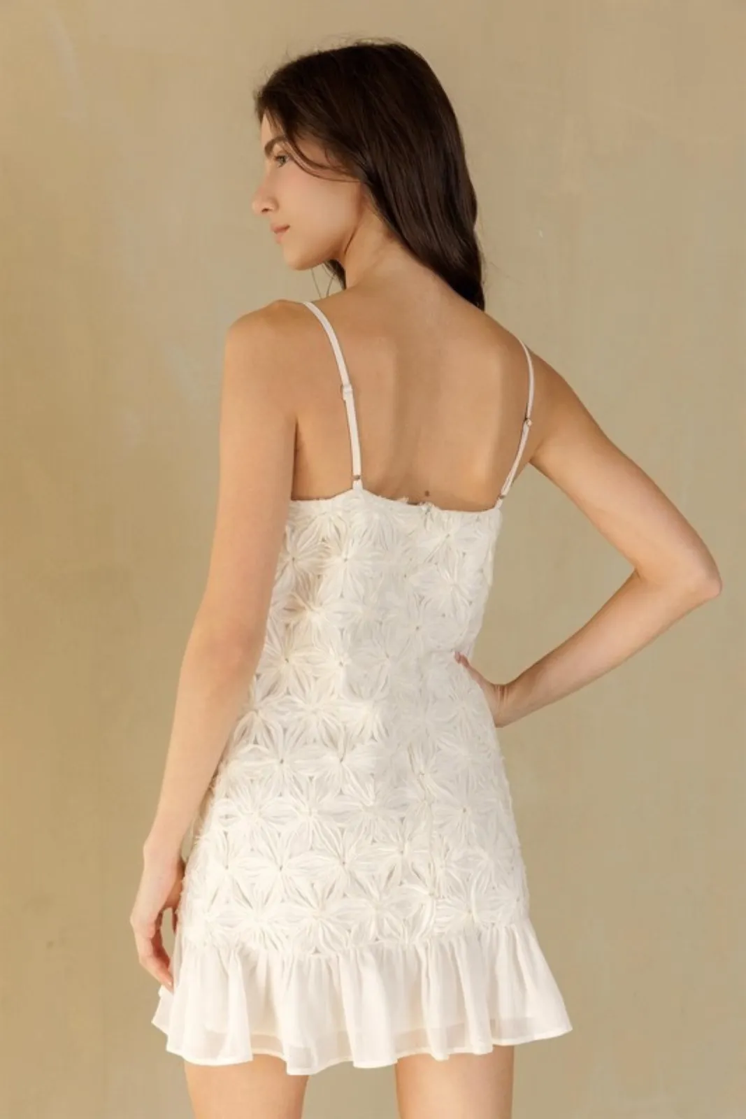 Jane Floral Ruched Mini Dress sold by fab'rik product image thumbnail 4