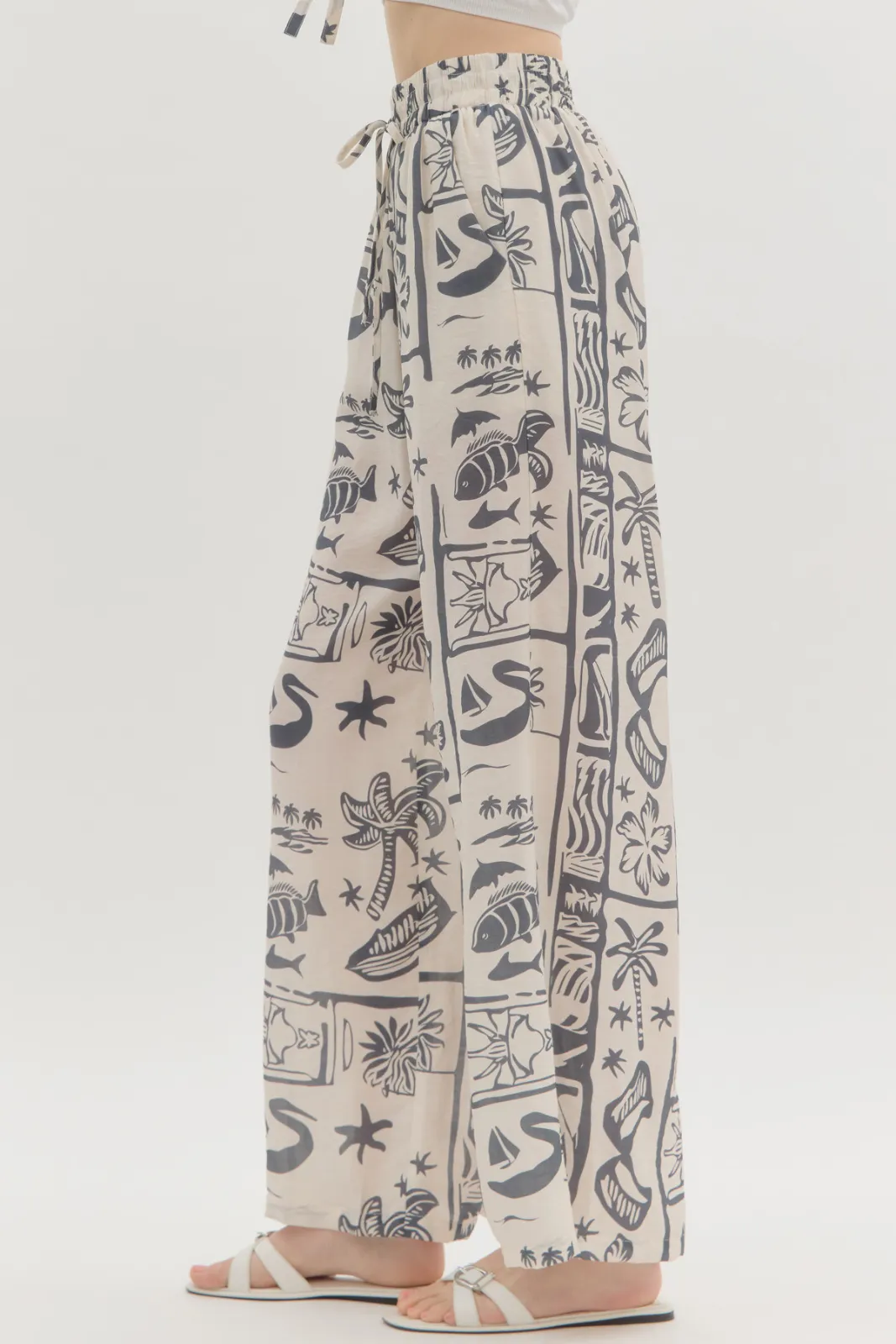 Kai Printed Pants sold by fab'rik product image thumbnail 4