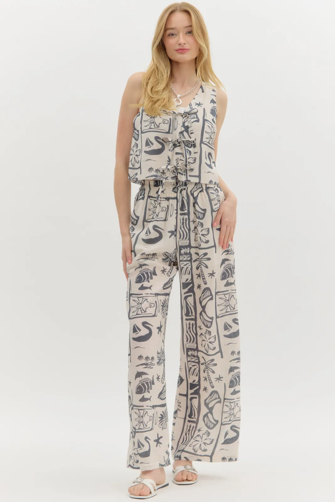 Kai Printed Pants sold by fab'rik product image thumbnail 2