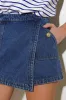 Carolina Wrap Around Mini Skort sold by fab'rik