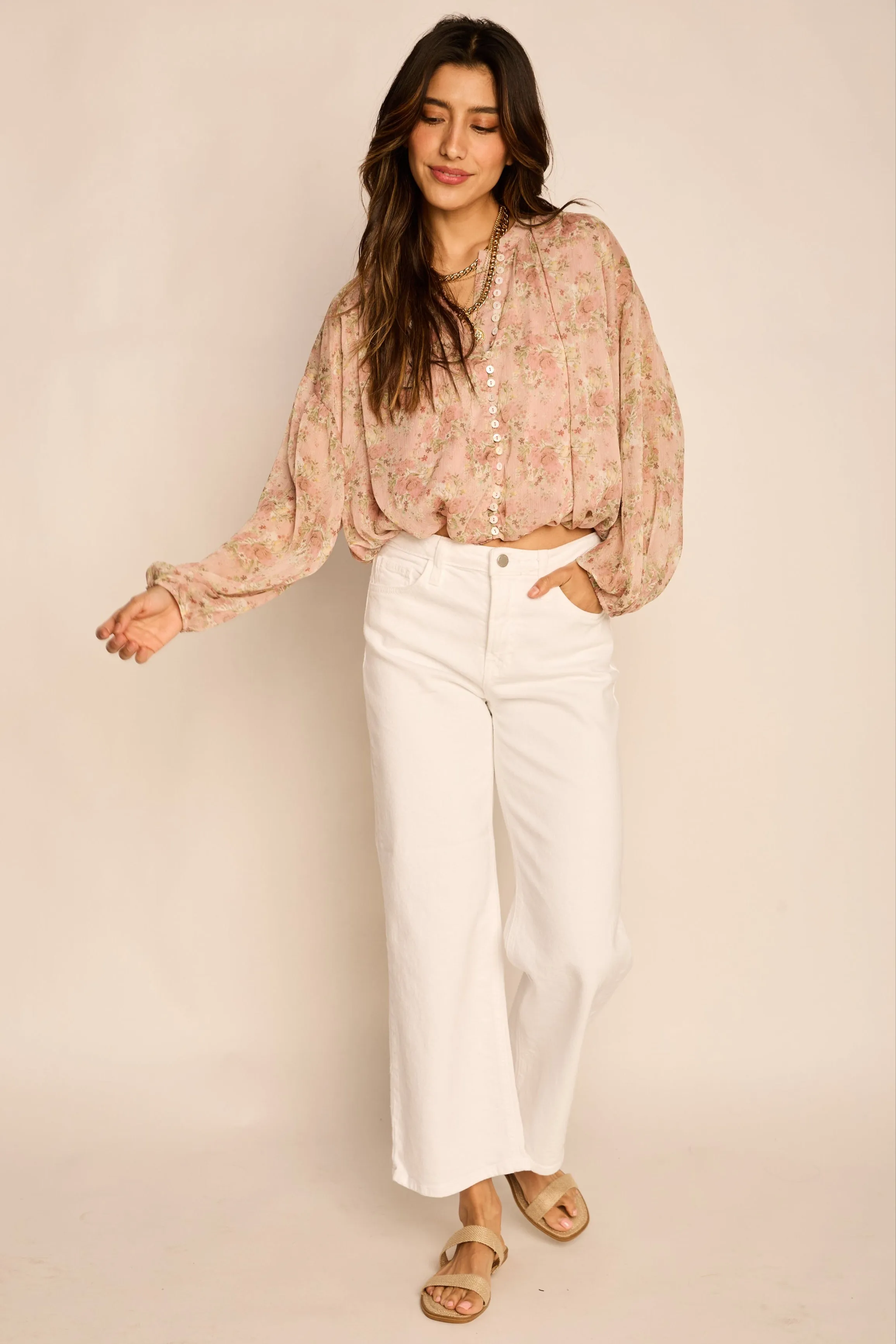 Georgia High Rise Wide Leg Jeans sold by fab'rik product image thumbnail 3