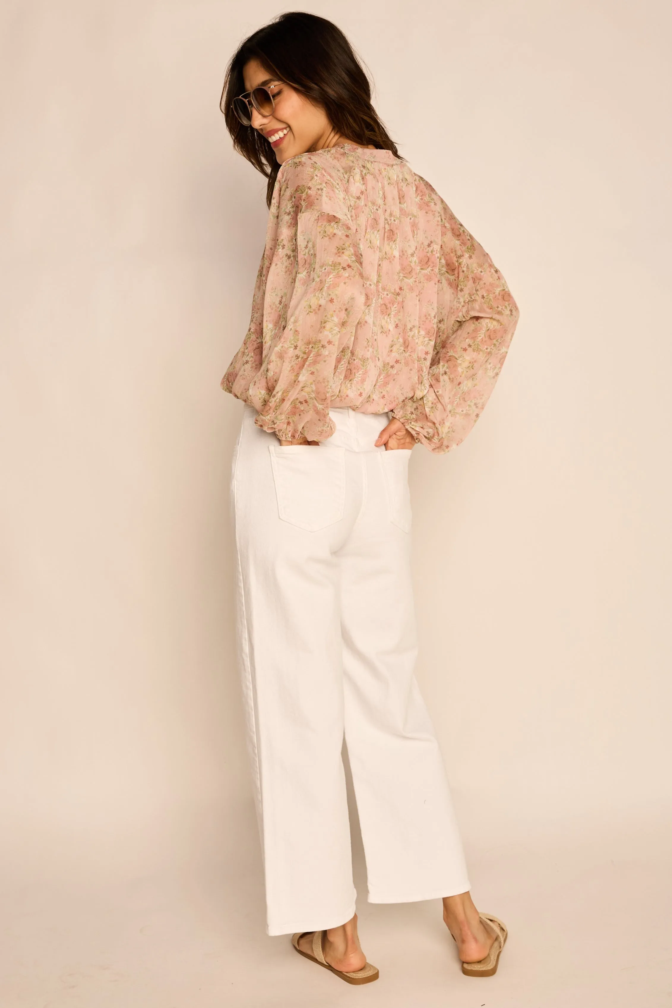 Georgia High Rise Wide Leg Jeans sold by fab'rik product image thumbnail 4