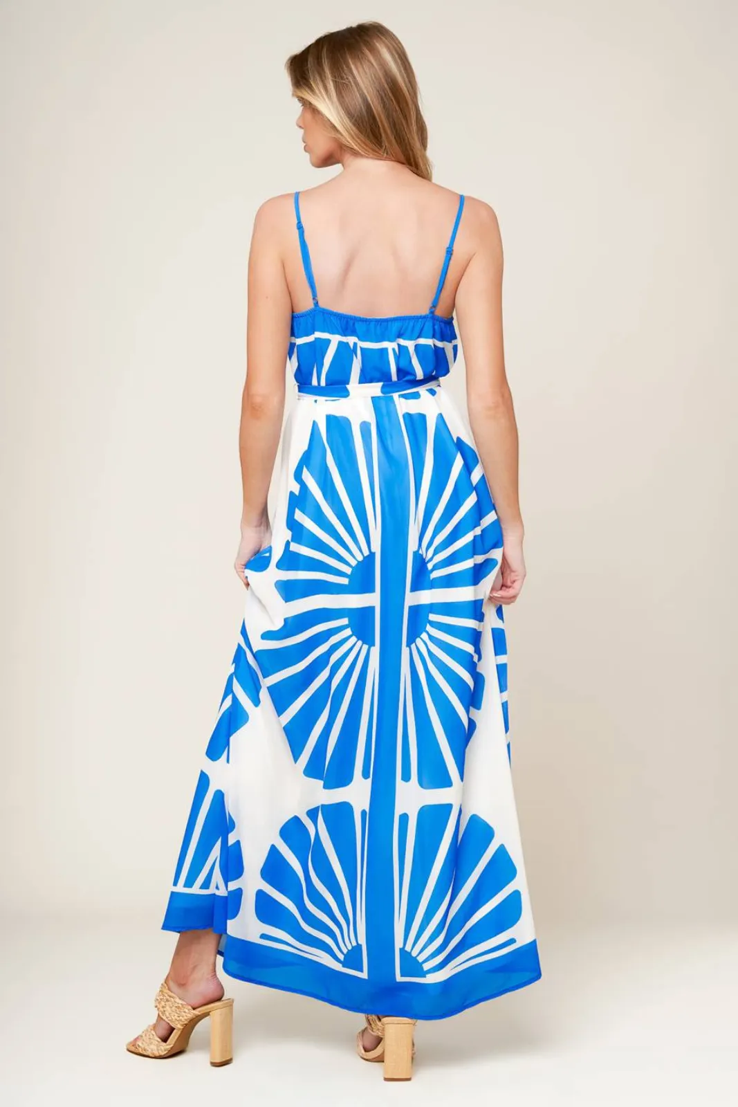 Haley Printed Tank Maxi Dress sold by fab'rik product image thumbnail 5