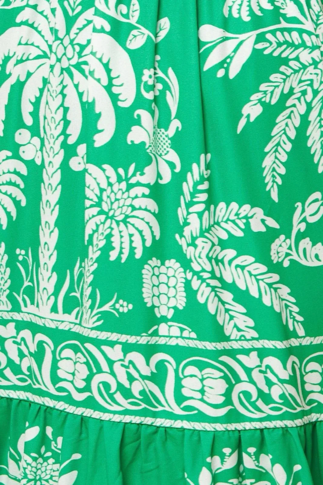 Grayson Printed Tie Shoulder Tiered Maxi Dress sold by fab'rik product image thumbnail 2