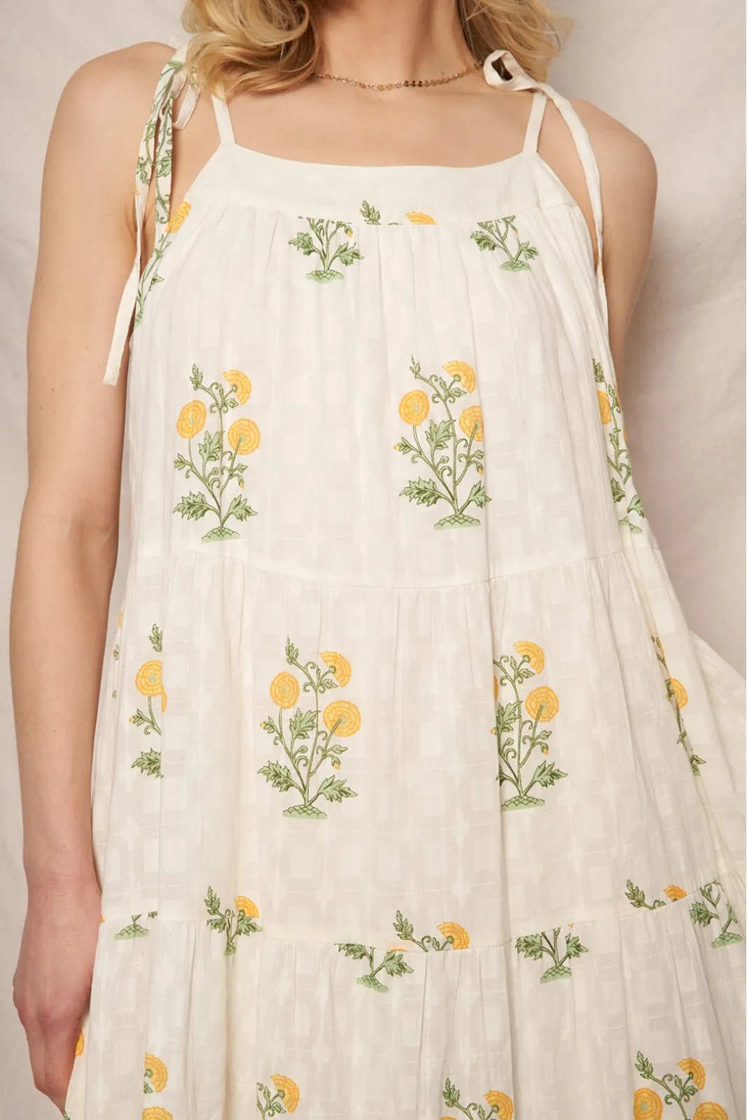 Shayla Printed Tiered Maxi Dress sold by fab'rik product image thumbnail 2