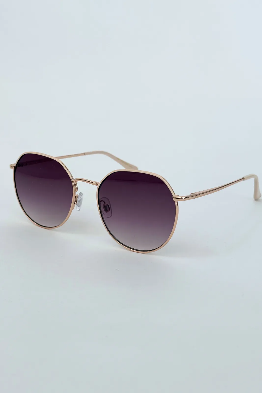 Tina Round Aviator Sunglasses sold by fab'rik product image thumbnail 3