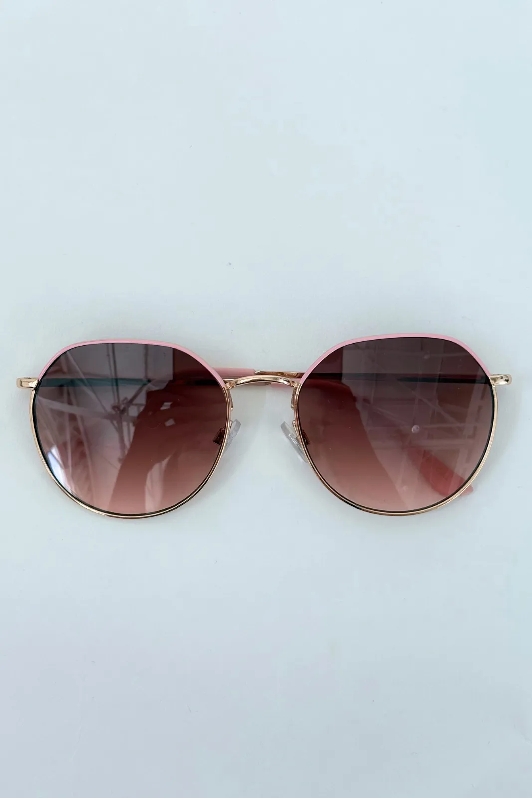 Tina Round Aviator Sunglasses sold by fab'rik product image thumbnail 4