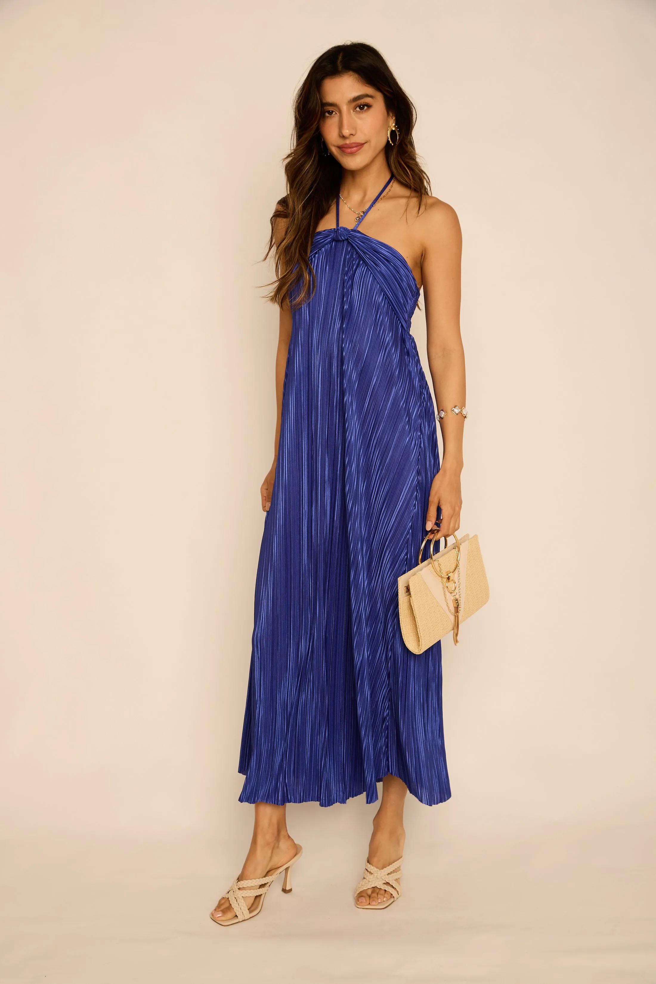 Ginny Pleated Maxi Dress sold by fab'rik product image thumbnail 4